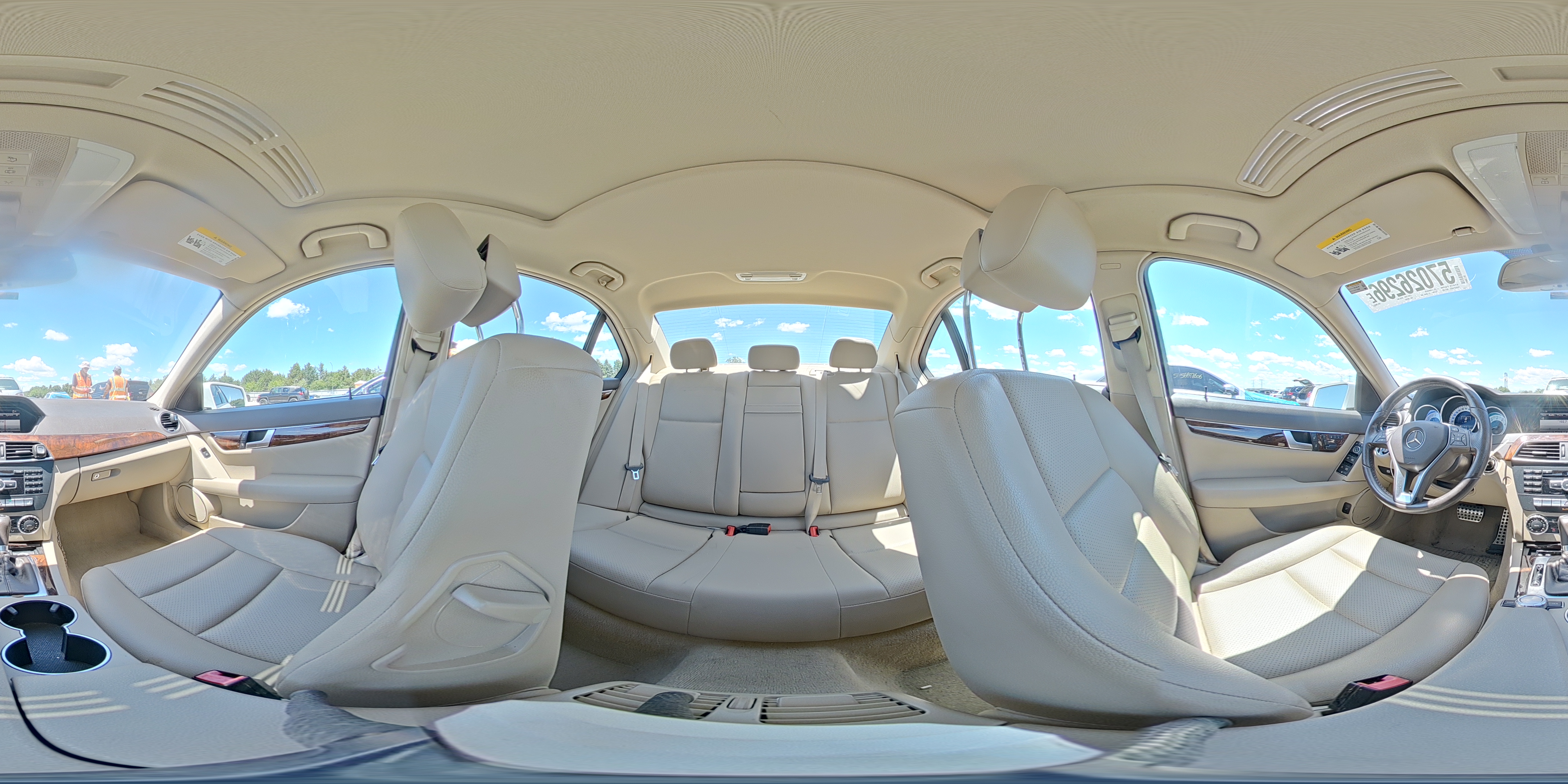 2014 Mercedes-benz C 300 4matic White vin: WDDGF8AB1EA938429