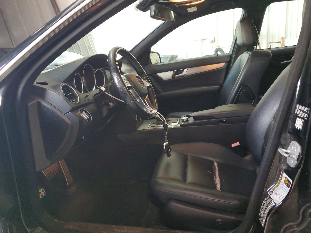 2014 Mercedes-benz C 300 4matic Black vin: WDDGF8AB1EA948118