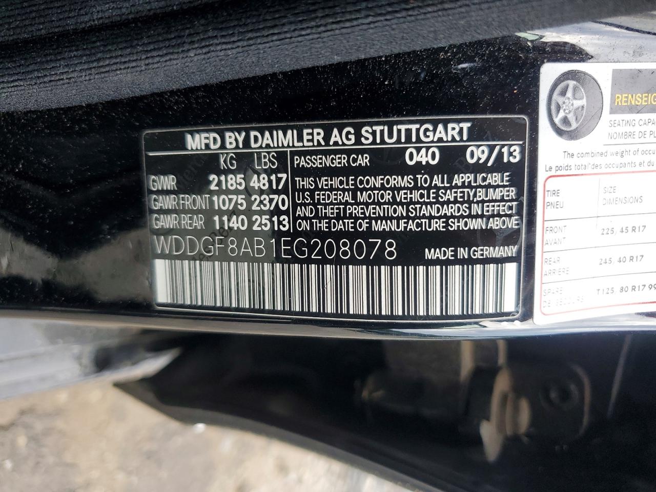 2014 Mercedes-benz C 300 4matic Black vin: WDDGF8AB1EG208078