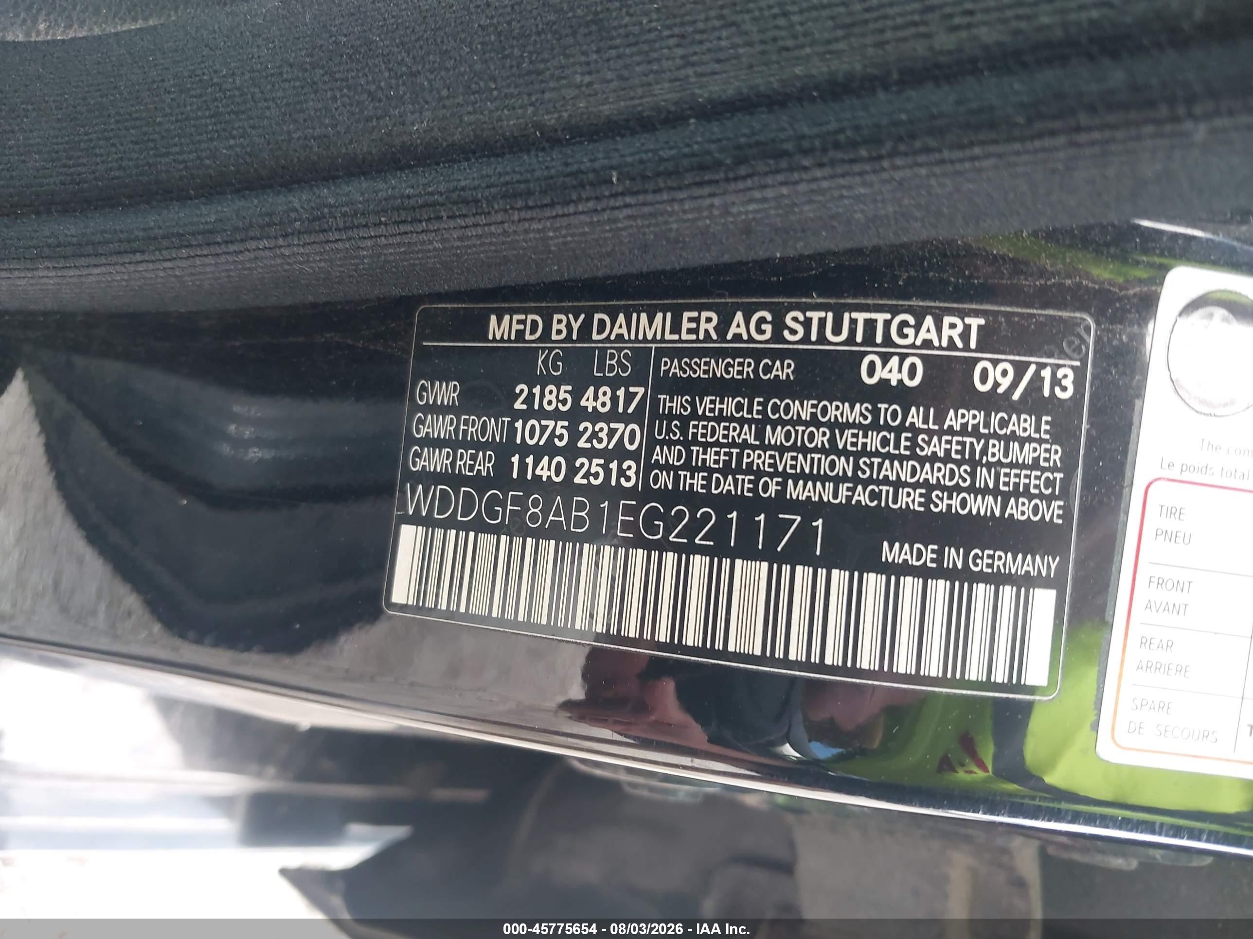 2014 Mercedes-benz C 300 Sport 4matic Black vin: WDDGF8AB1EG221171