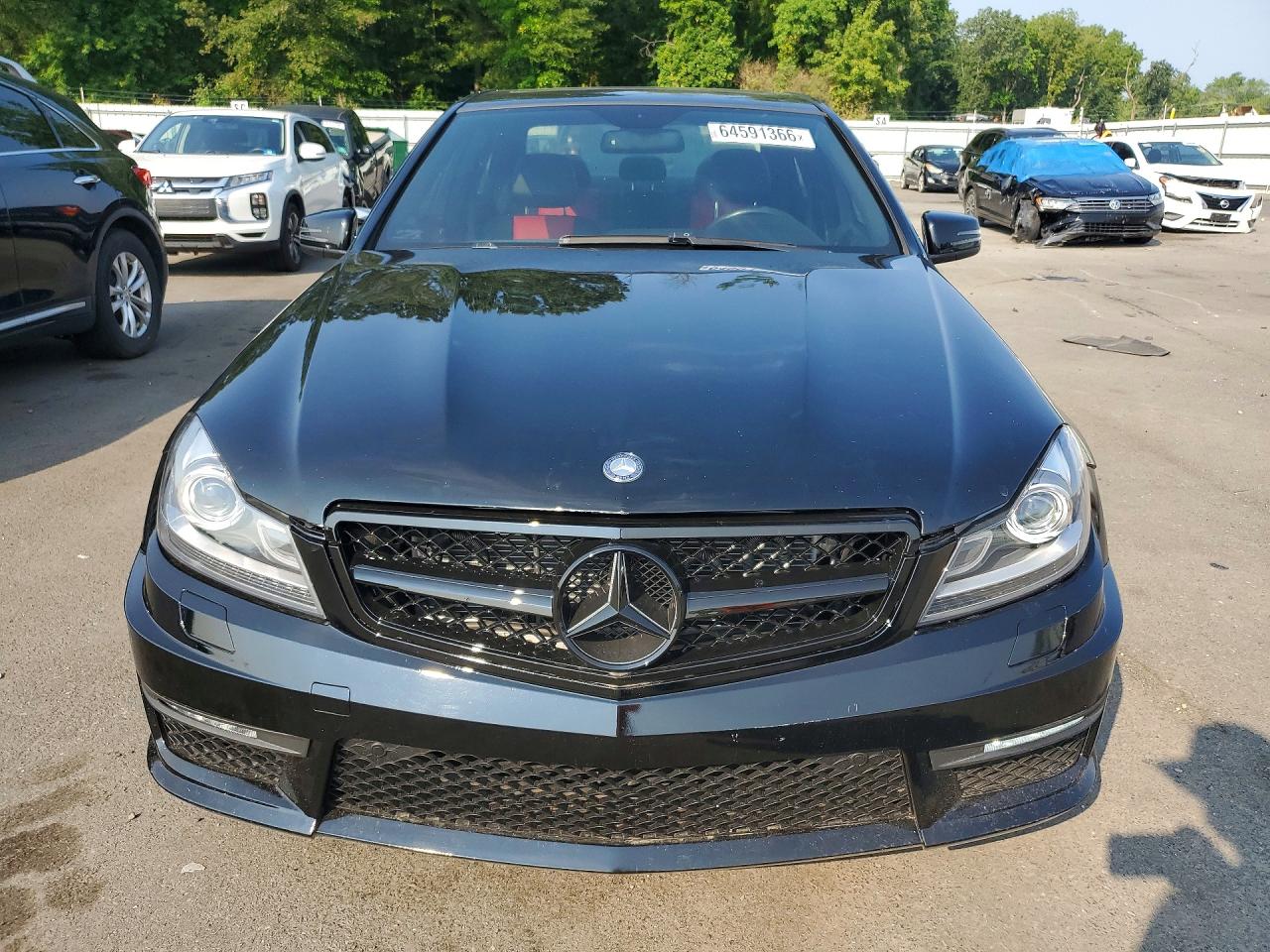 2014 Mercedes-benz C 300 4matic Black vin: WDDGF8AB1EG231604