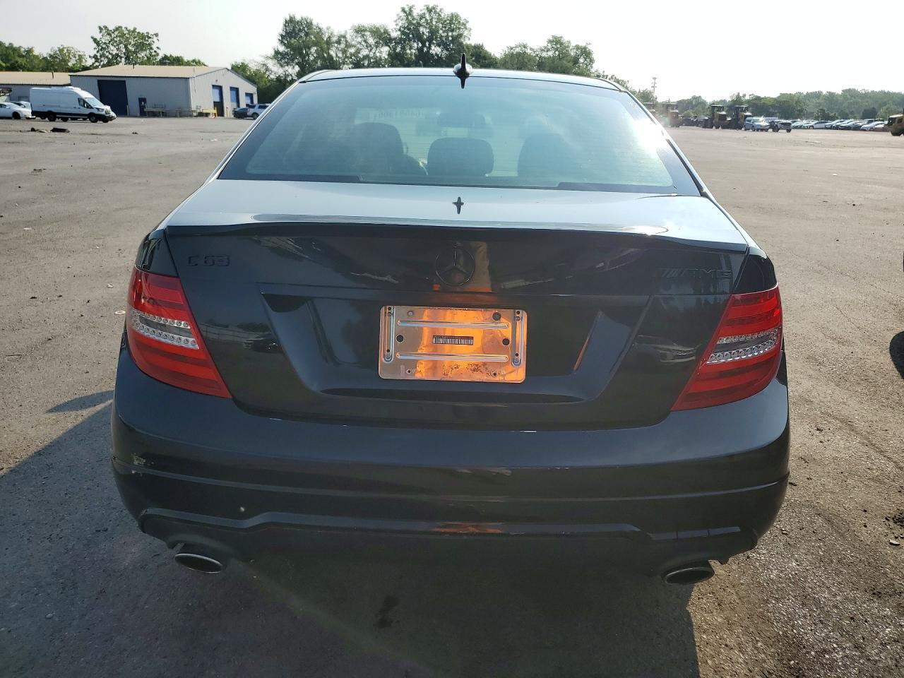2014 Mercedes-benz C 300 4matic Black vin: WDDGF8AB1EG231604