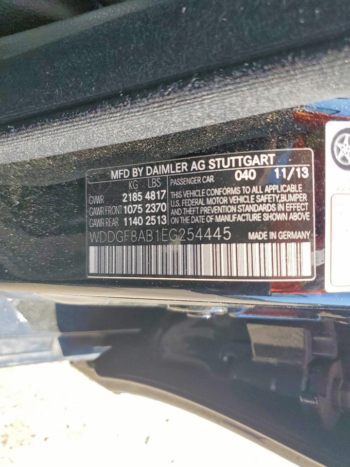 2014 Mercedes-benz C 300 4matic Черный vin: WDDGF8AB1EG254445