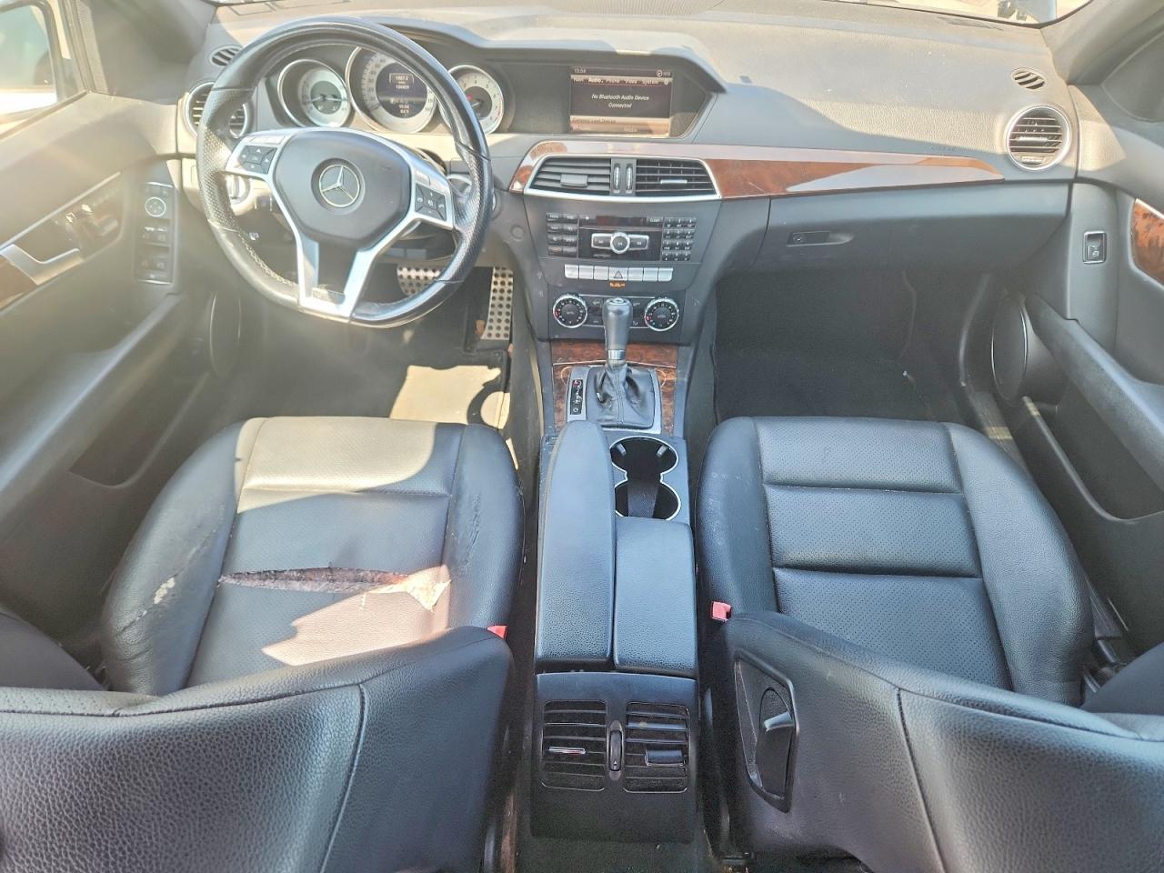 2013 Mercedes-benz C 300 4matic Black vin: WDDGF8AB2DA837589
