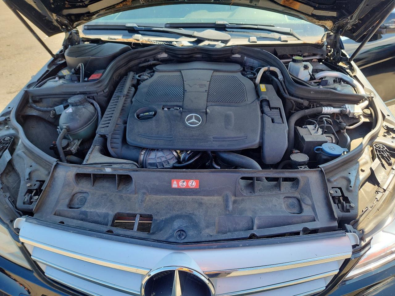 2013 Mercedes-benz C 300 4matic Black vin: WDDGF8AB2DA837589