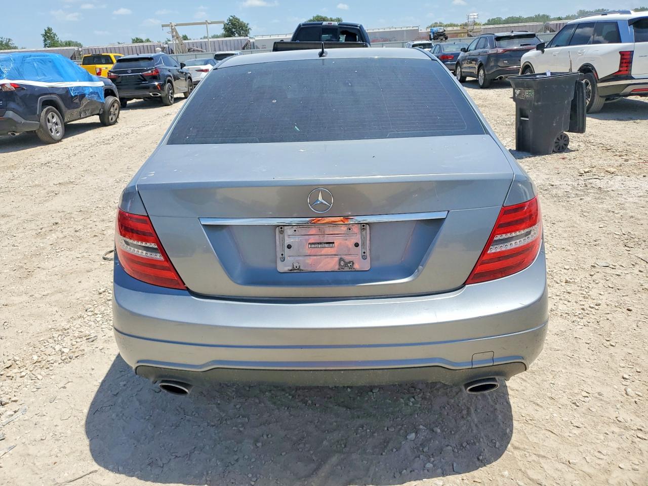 2013 Mercedes-benz C 300 4matic Gray vin: WDDGF8AB2DG150531