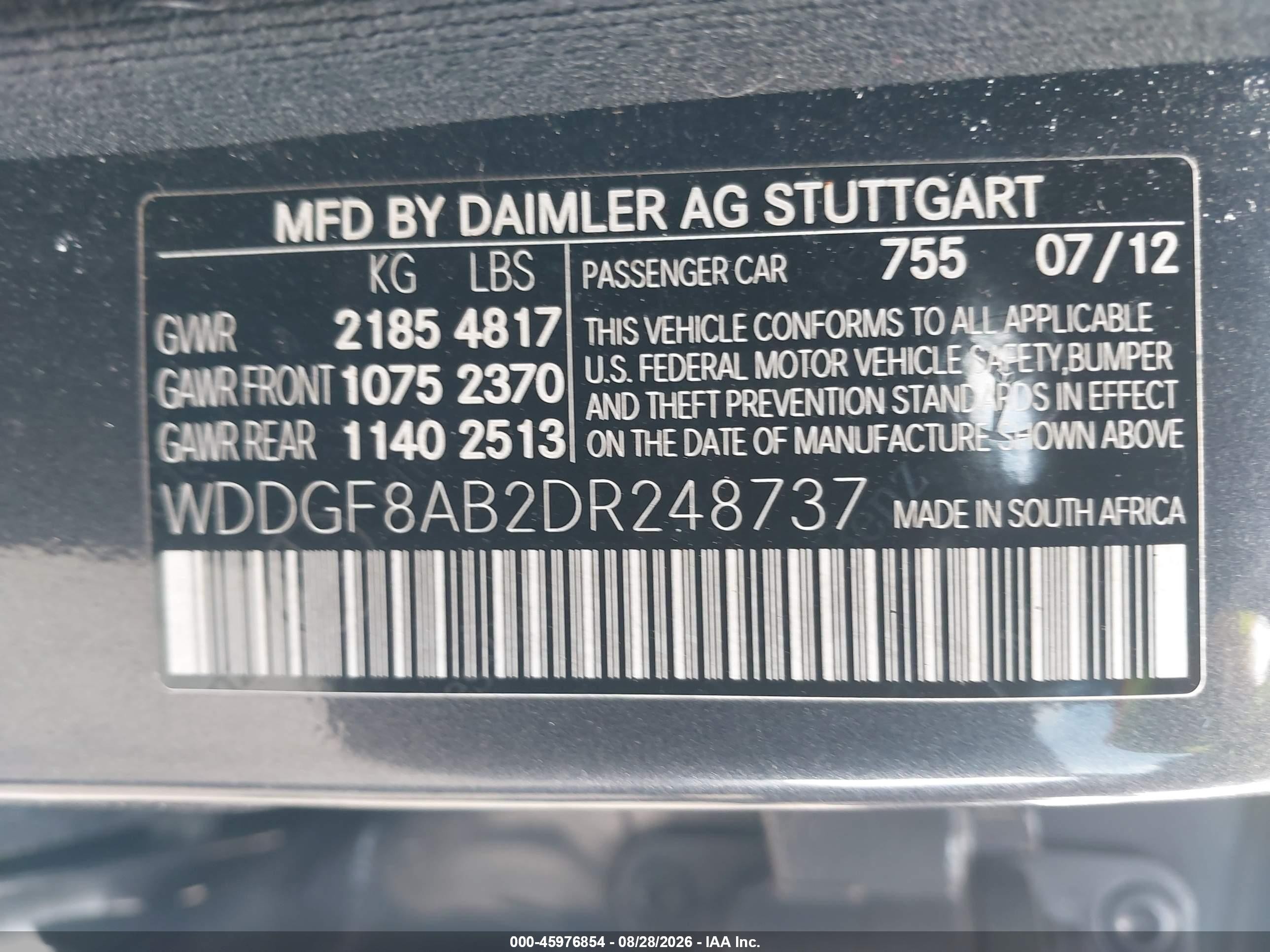 2013 Mercedes-benz C 300 Sport 4matic Gray vin: WDDGF8AB2DR248737