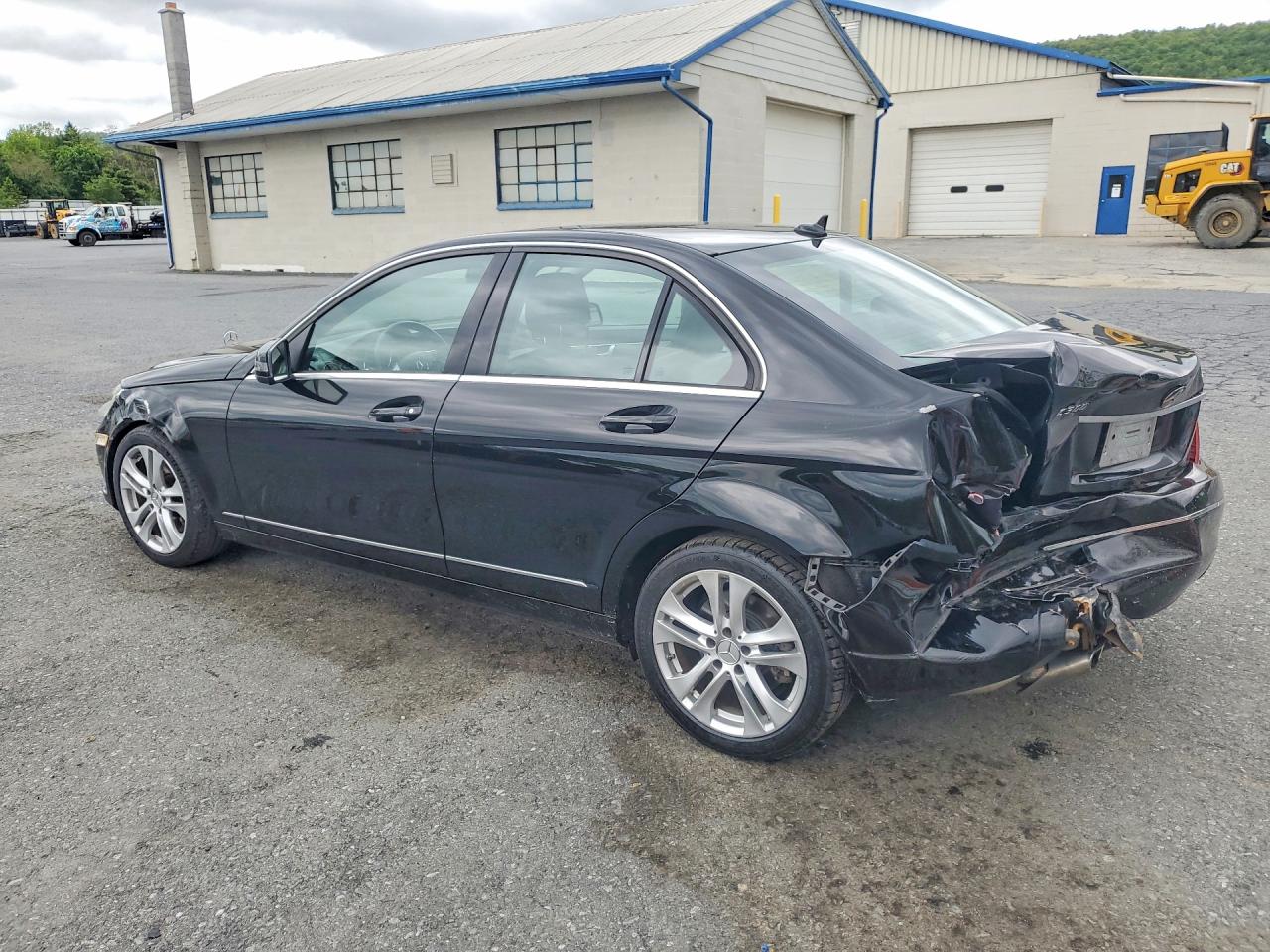 2013 Mercedes-benz C 300 4matic Black vin: WDDGF8AB2DR257485