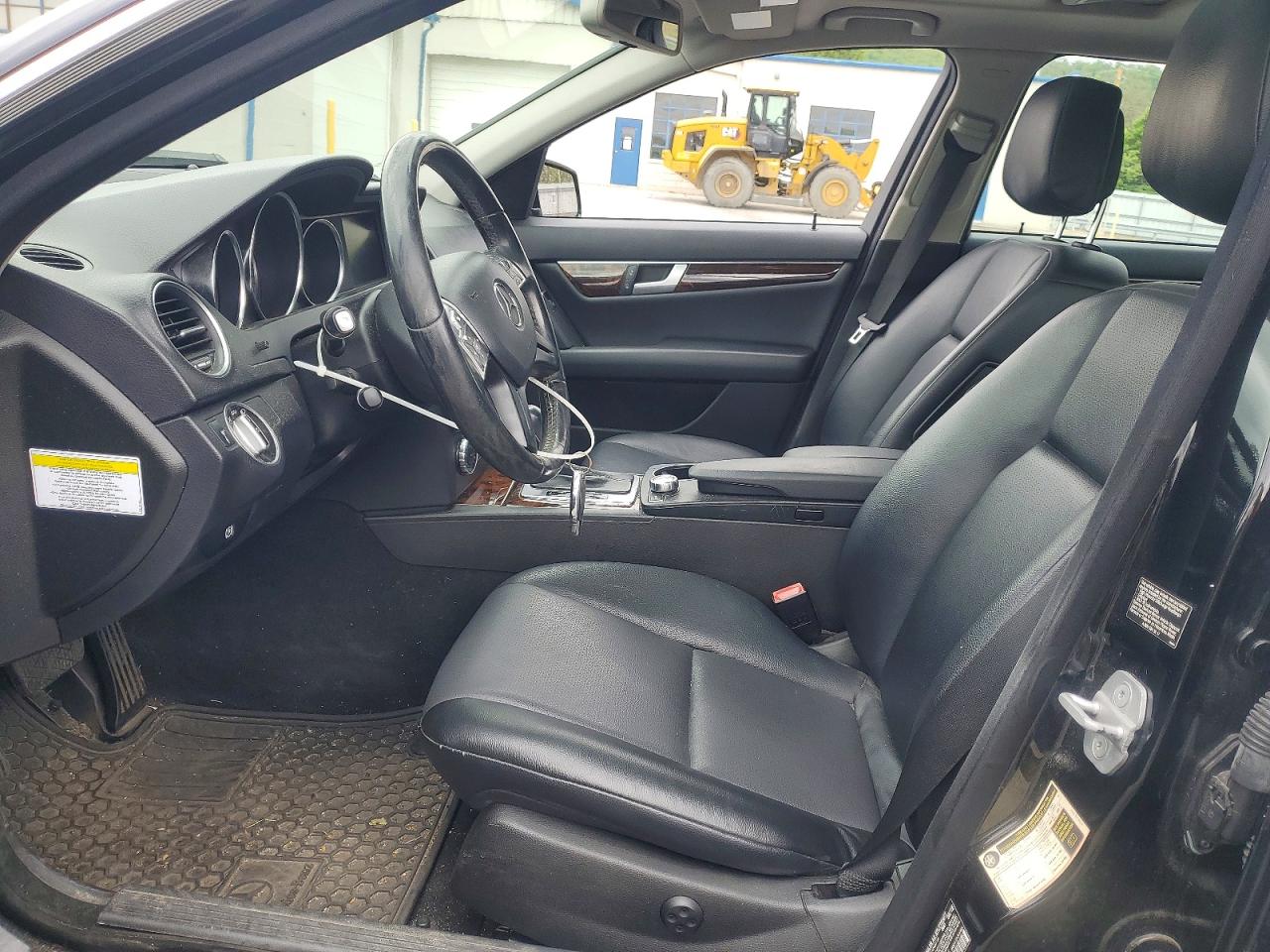 2013 Mercedes-benz C 300 4matic Black vin: WDDGF8AB2DR257485