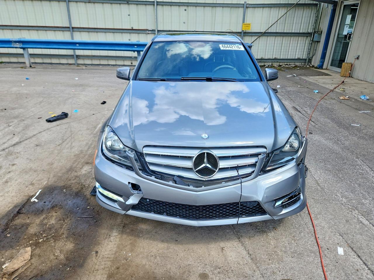 2013 Mercedes-benz C 300 4matic Gray vin: WDDGF8AB2DR277249