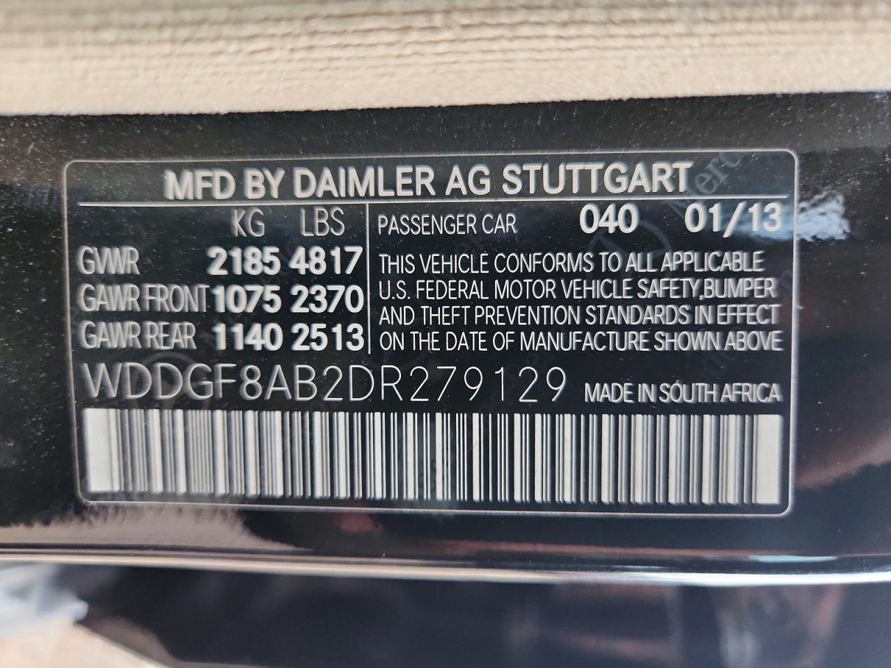2013 Mercedes-benz C 300 4matic Black vin: WDDGF8AB2DR279129