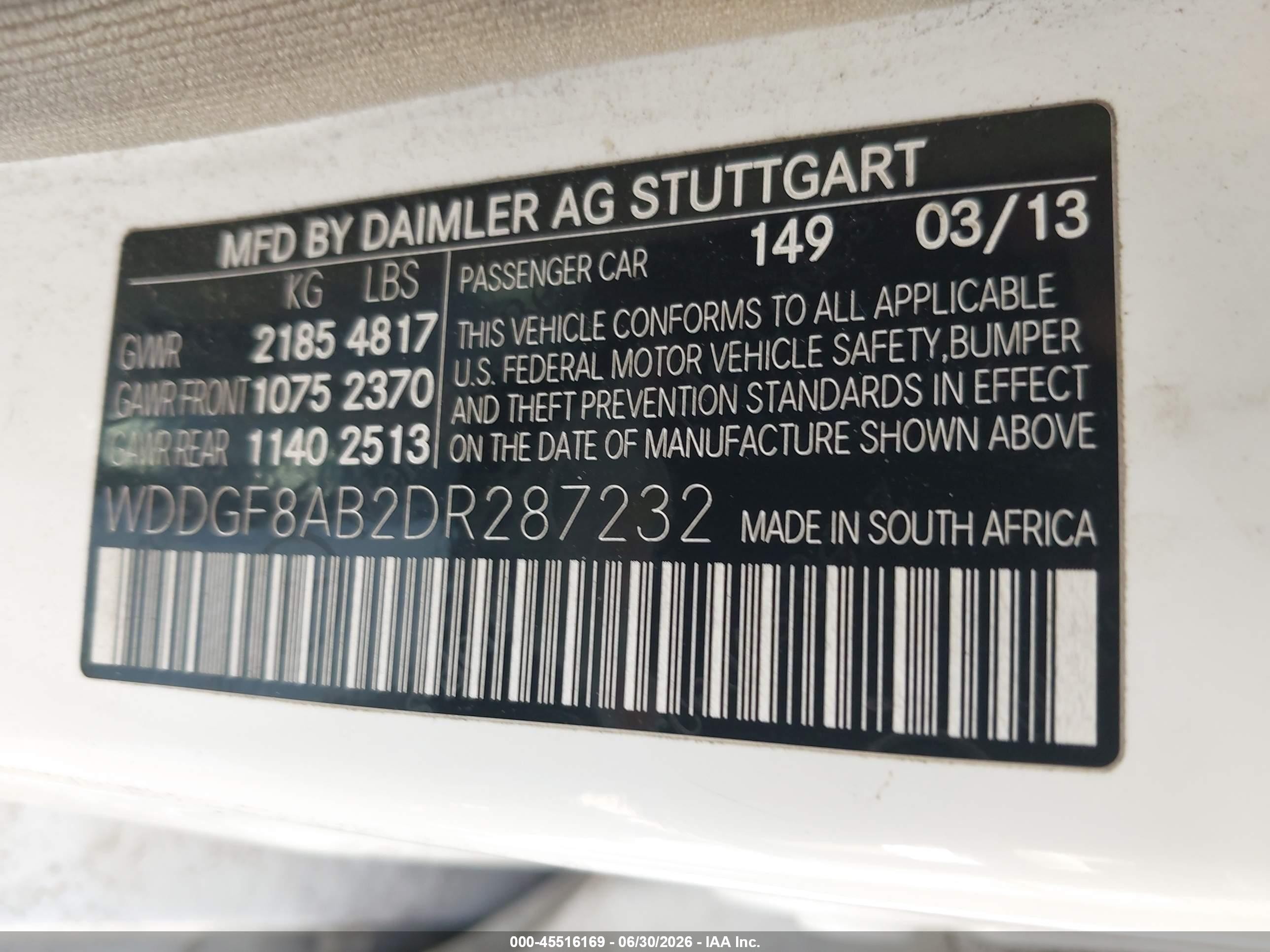 2013 Mercedes-benz C 300 Luxury 4matic White vin: WDDGF8AB2DR287232