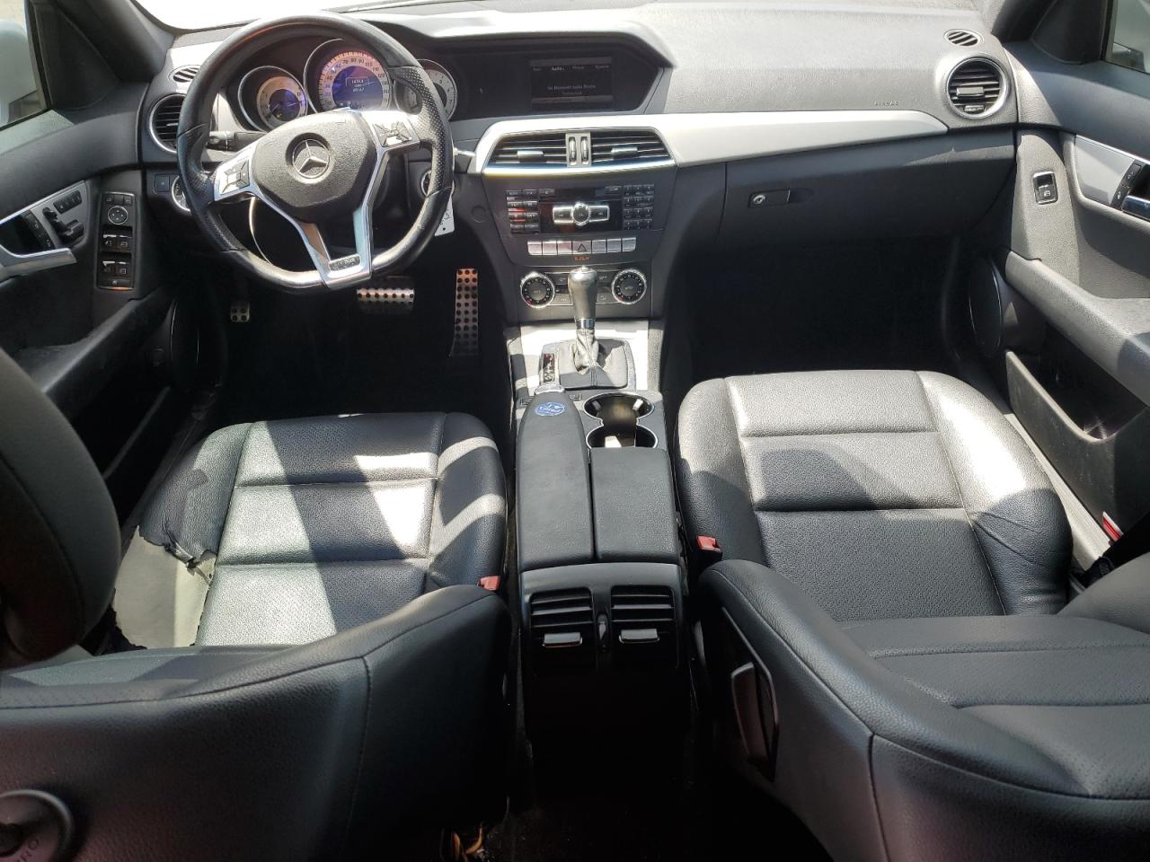 2013 Mercedes-benz C 300 4matic Silver vin: WDDGF8AB2DR287585
