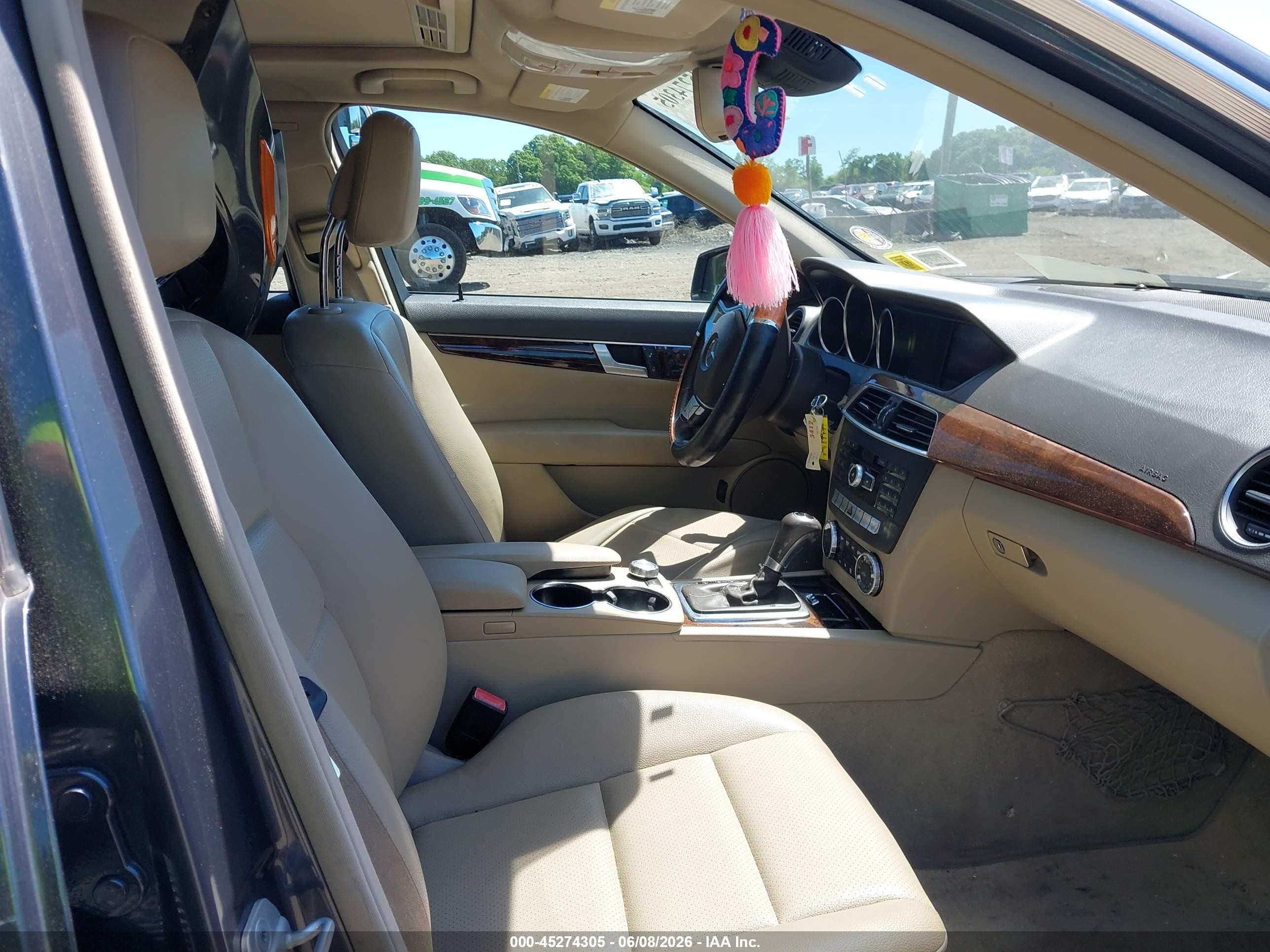 2013 Mercedes-benz C 300 Sport 4matic Серый vin: WDDGF8AB2DR287893