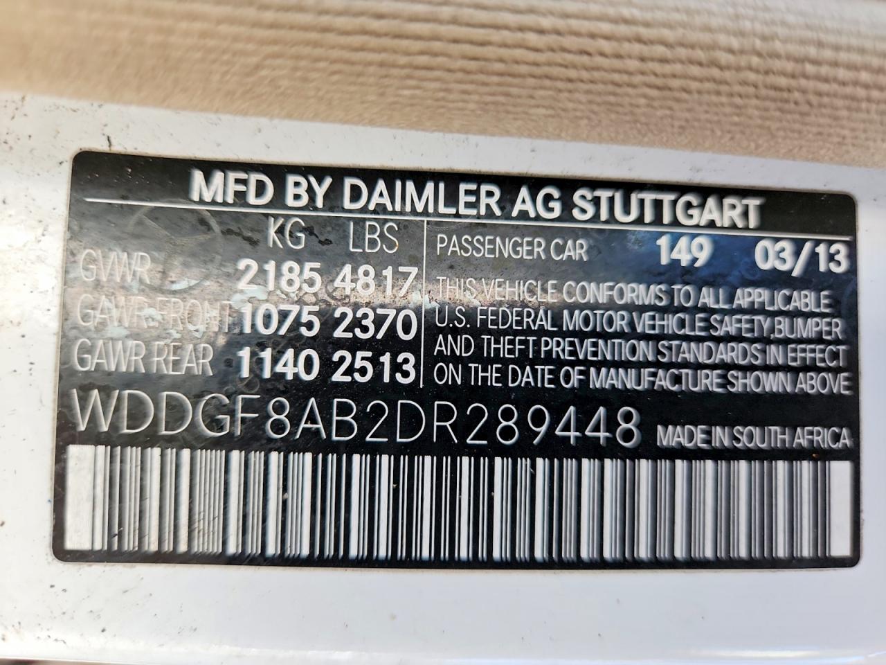 2013 Mercedes-benz C 300 4matic White vin: WDDGF8AB2DR289448