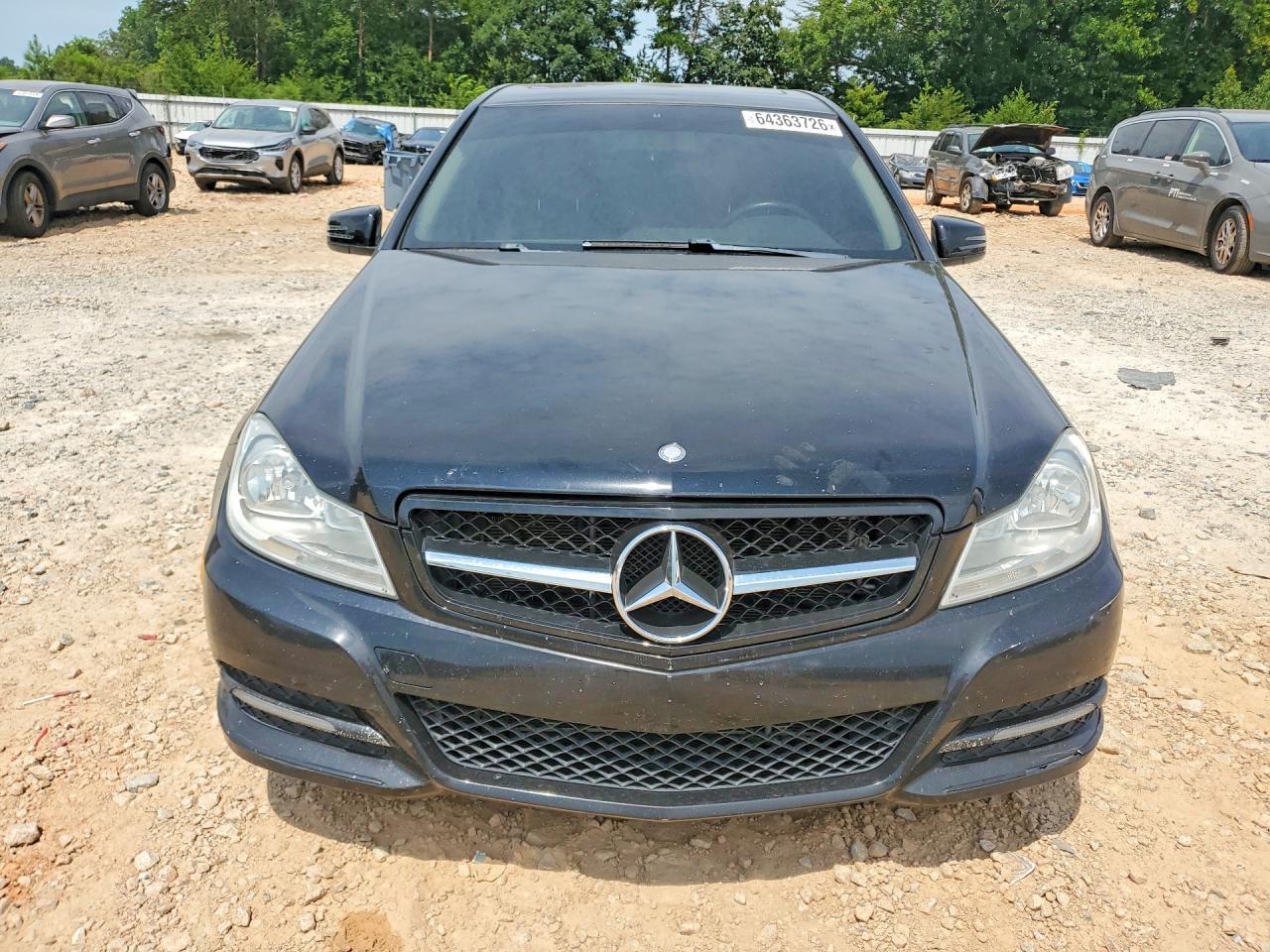 2013 Mercedes-benz C 300 4matic Black vin: WDDGF8AB2DR292141