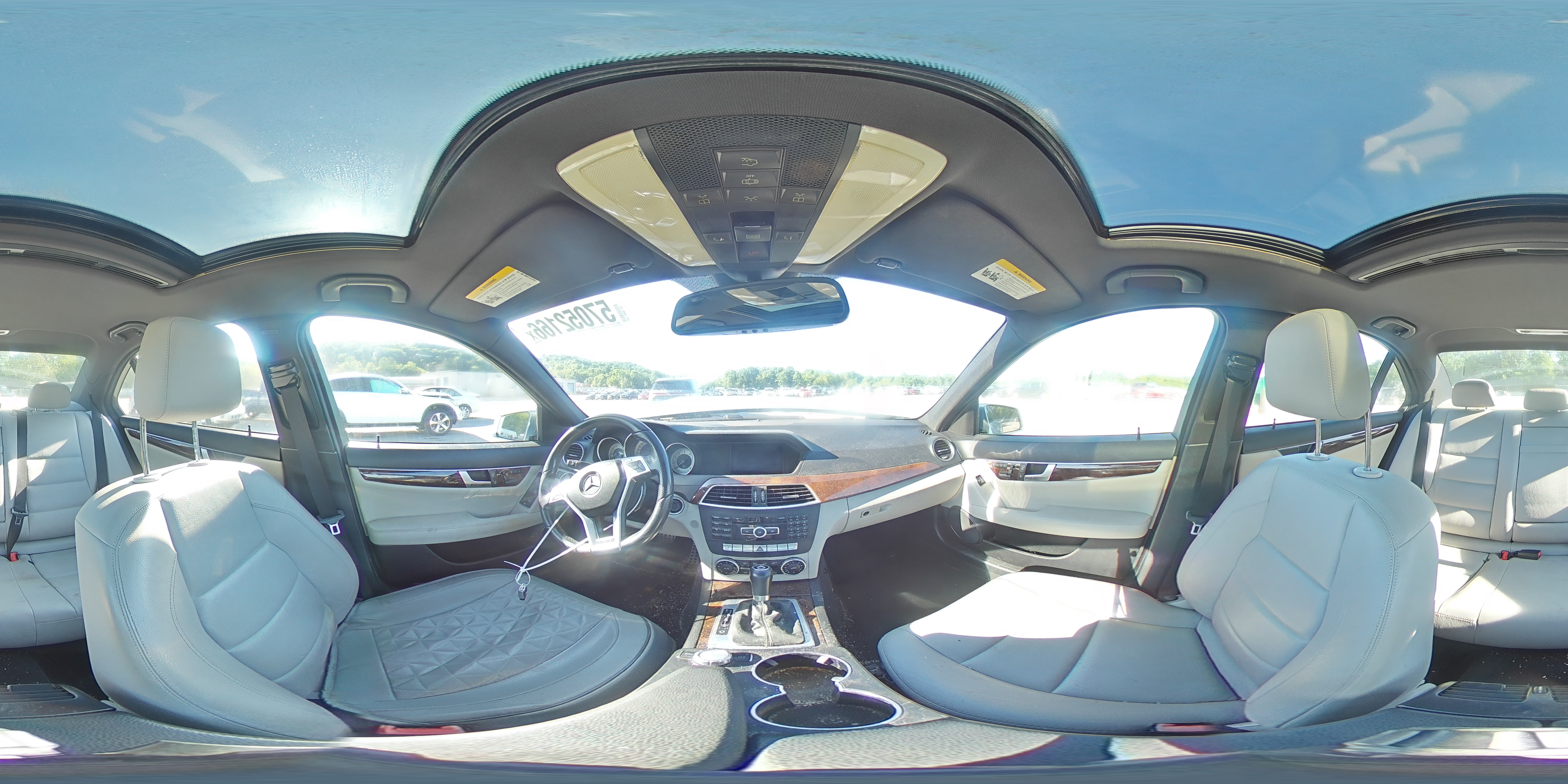 2014 Mercedes-benz C 300 4matic Blue vin: WDDGF8AB2EA889368