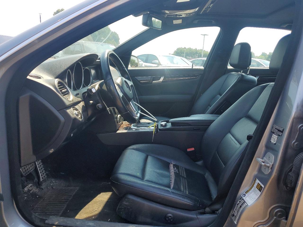 2014 Mercedes-benz C 300 4matic Silver vin: WDDGF8AB2EA949861