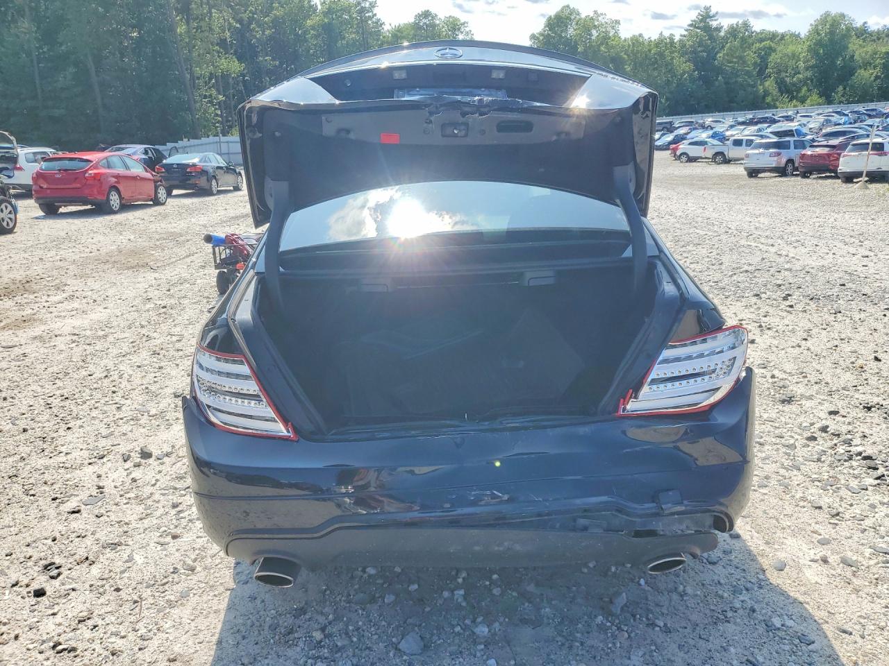 2014 Mercedes-benz C 300 4matic Black vin: WDDGF8AB2EG160185