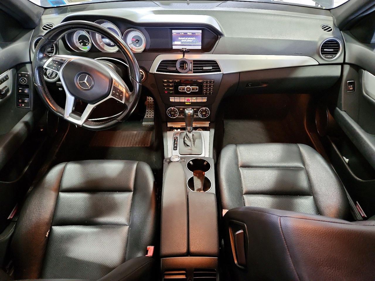 2014 Mercedes-benz C 300 4matic Charcoal vin: WDDGF8AB2ER315208
