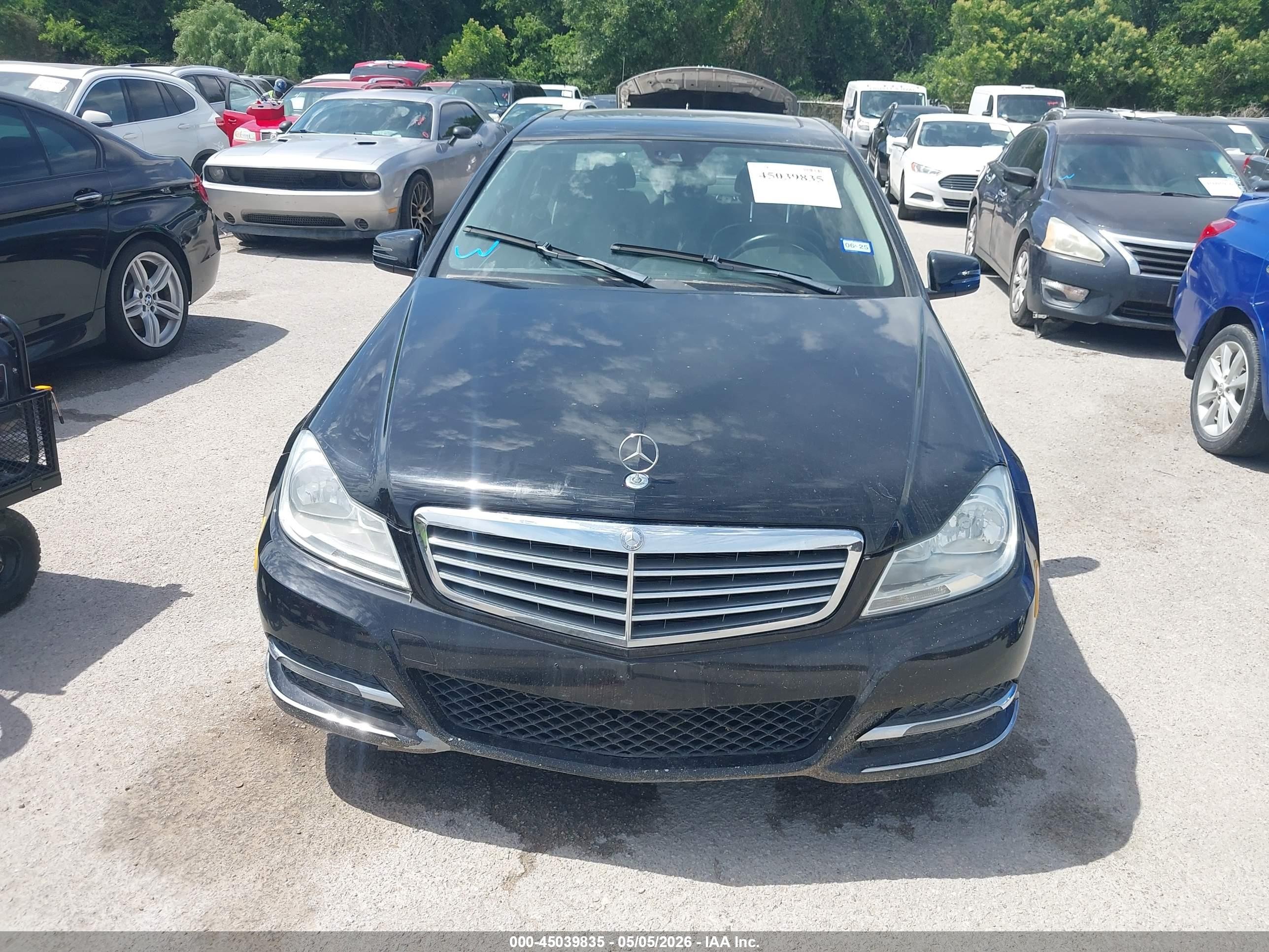2013 Mercedes-benz C 300 Luxury 4matic/sport 4matic Black vin: WDDGF8AB3DA815021