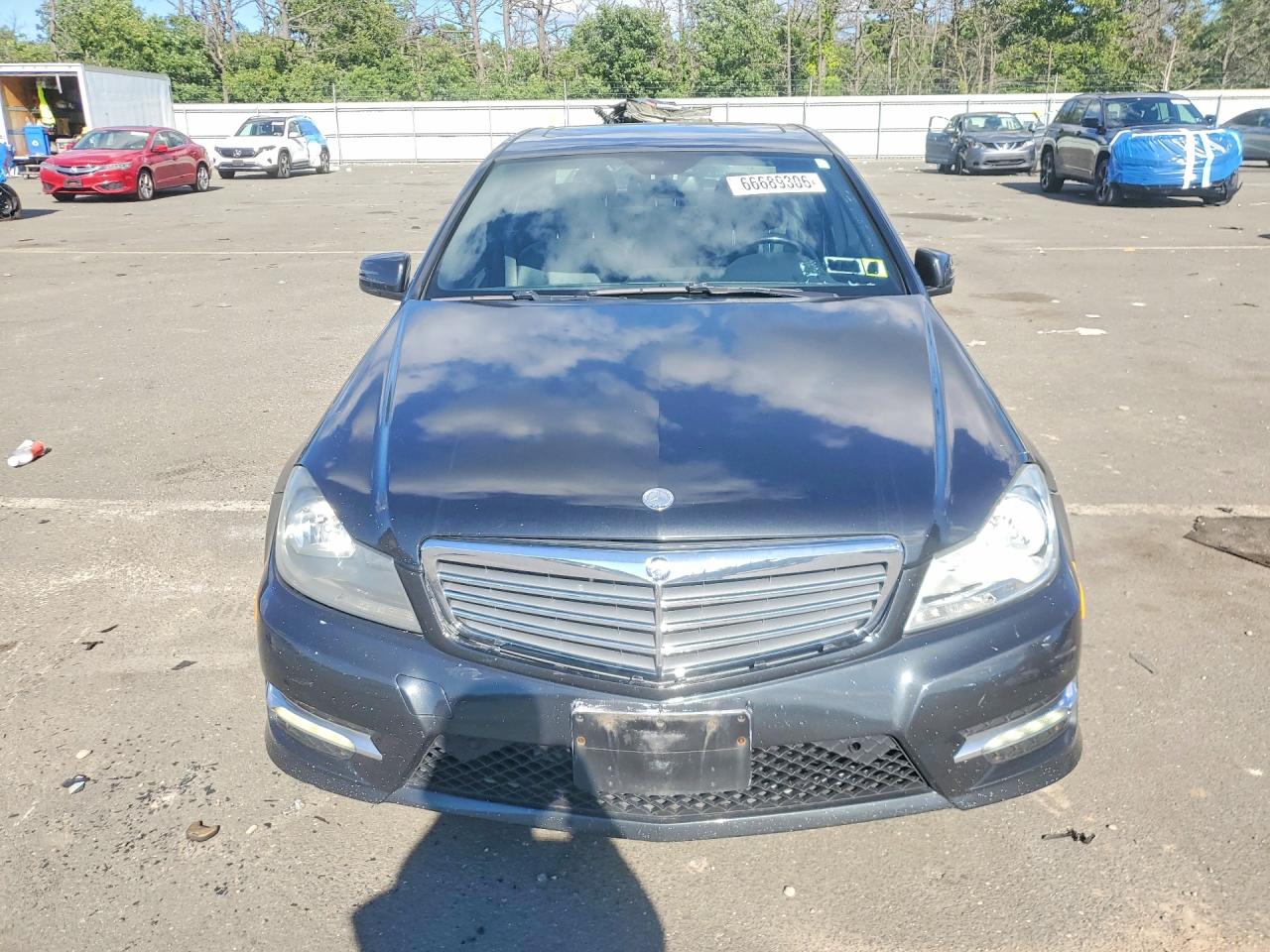 2013 Mercedes-benz C 300 4matic Угольный vin: WDDGF8AB3DA880600