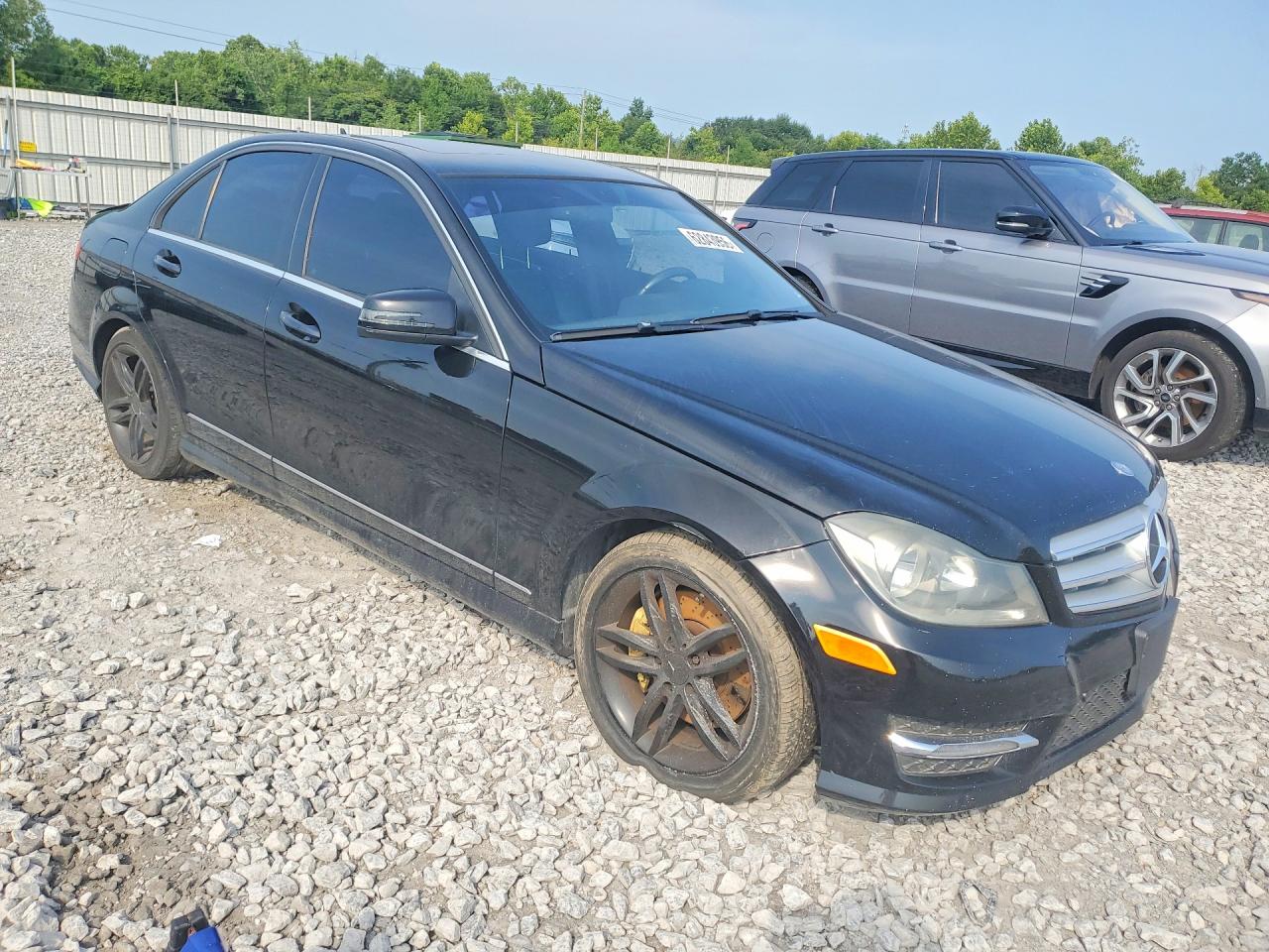2013 Mercedes-benz C 300 4matic Black vin: WDDGF8AB3DG106926