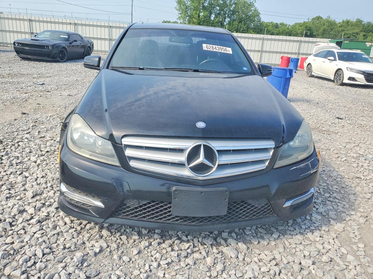 2013 Mercedes-benz C 300 4matic Black vin: WDDGF8AB3DG106926