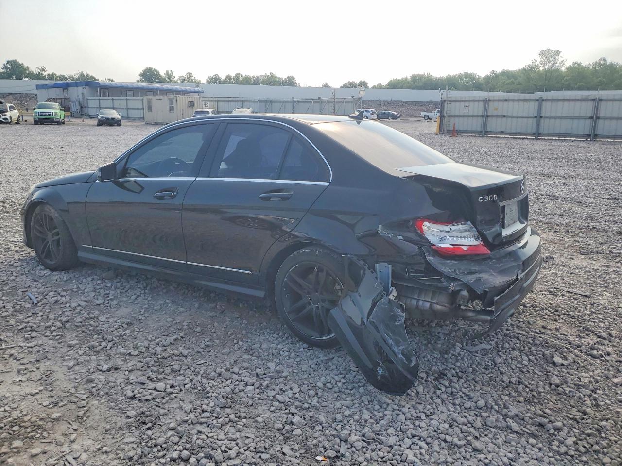 2013 Mercedes-benz C 300 4matic Black vin: WDDGF8AB3DG106926
