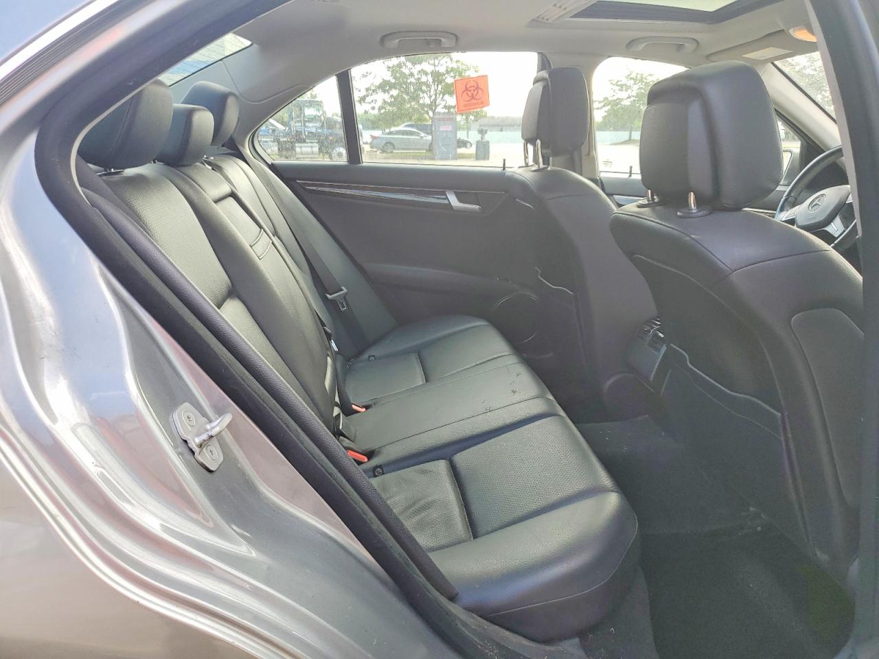 2013 Mercedes-benz C 300 4matic Silver vin: WDDGF8AB3DR244096