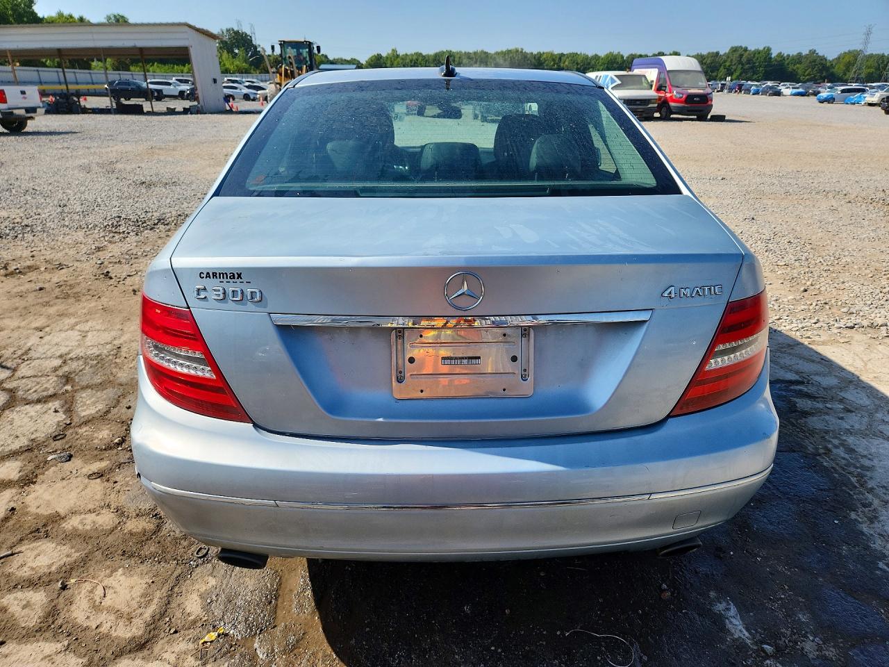2013 Mercedes-benz C 300 4matic Turquoise vin: WDDGF8AB3DR252814