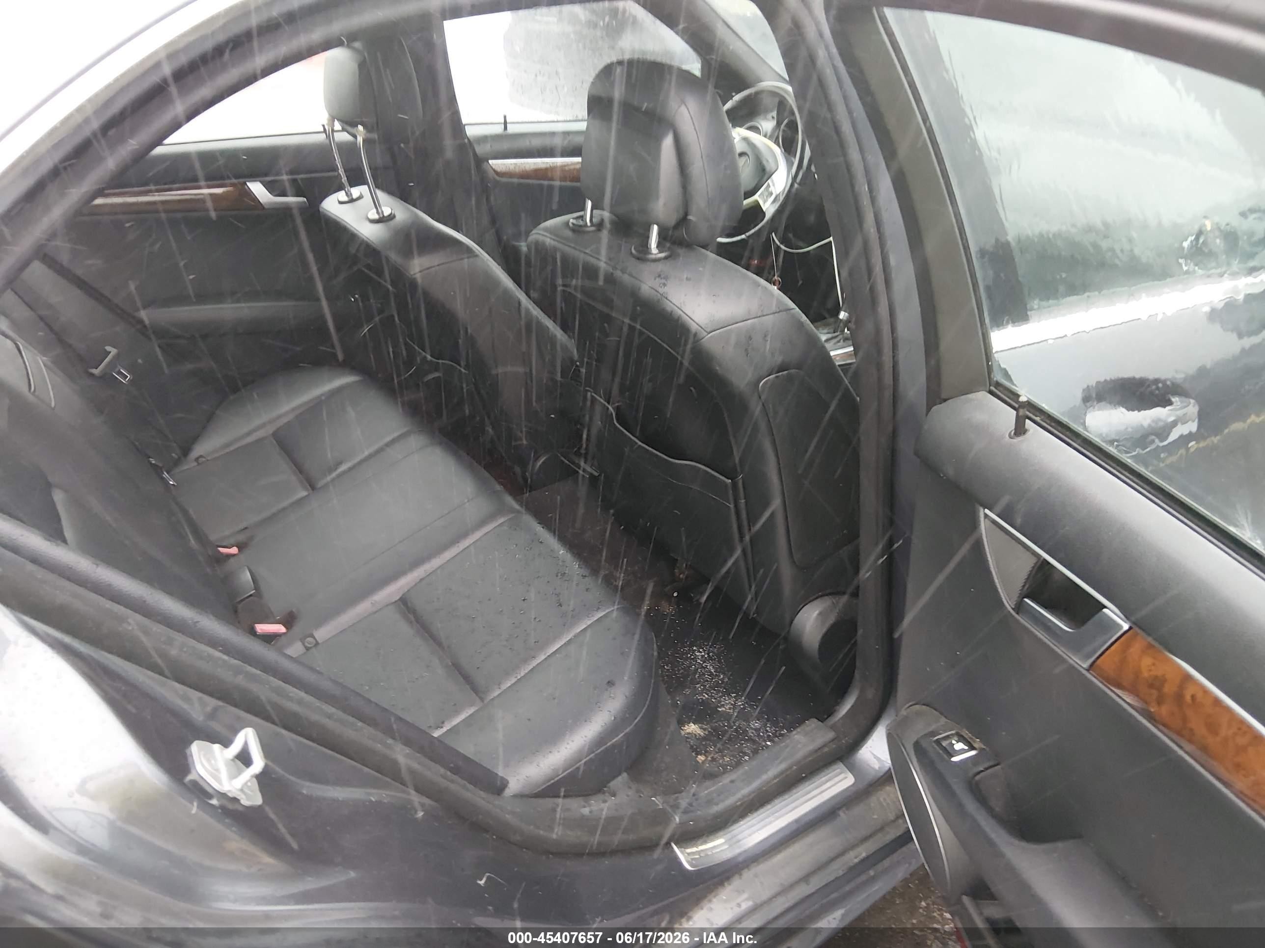 2013 Mercedes-benz C 300 Sport 4matic Gray vin: WDDGF8AB3DR264316