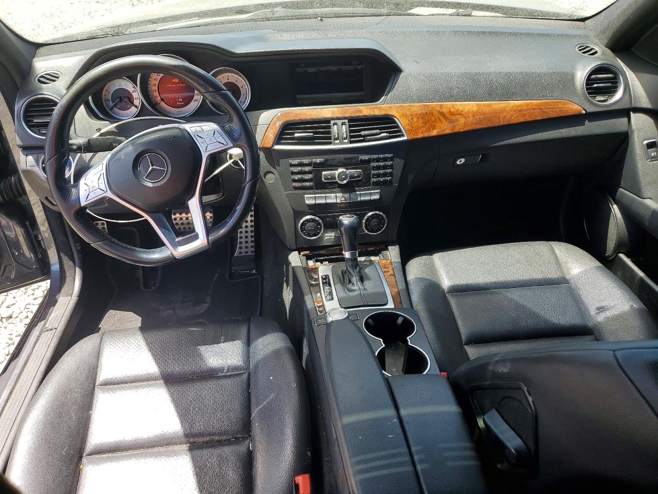 2013 Mercedes-benz C 300 4matic Charcoal vin: WDDGF8AB3DR267233