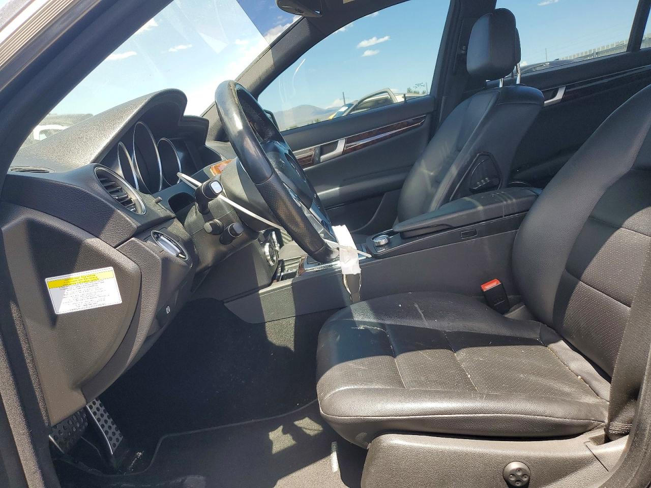 2013 Mercedes-benz C 300 4matic Charcoal vin: WDDGF8AB3DR267233