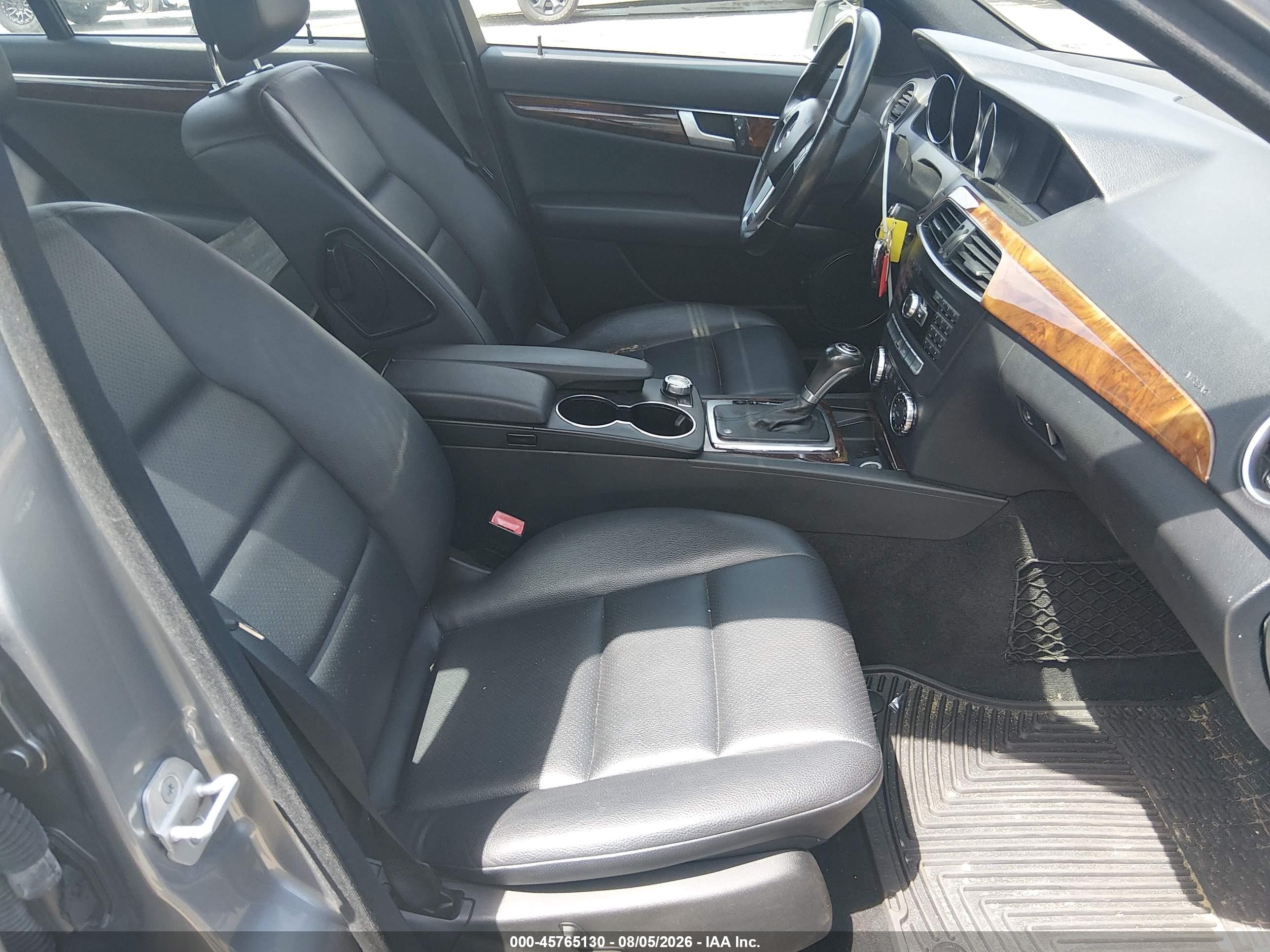 2013 Mercedes-benz C 300 Sport 4matic Gray vin: WDDGF8AB3DR272965