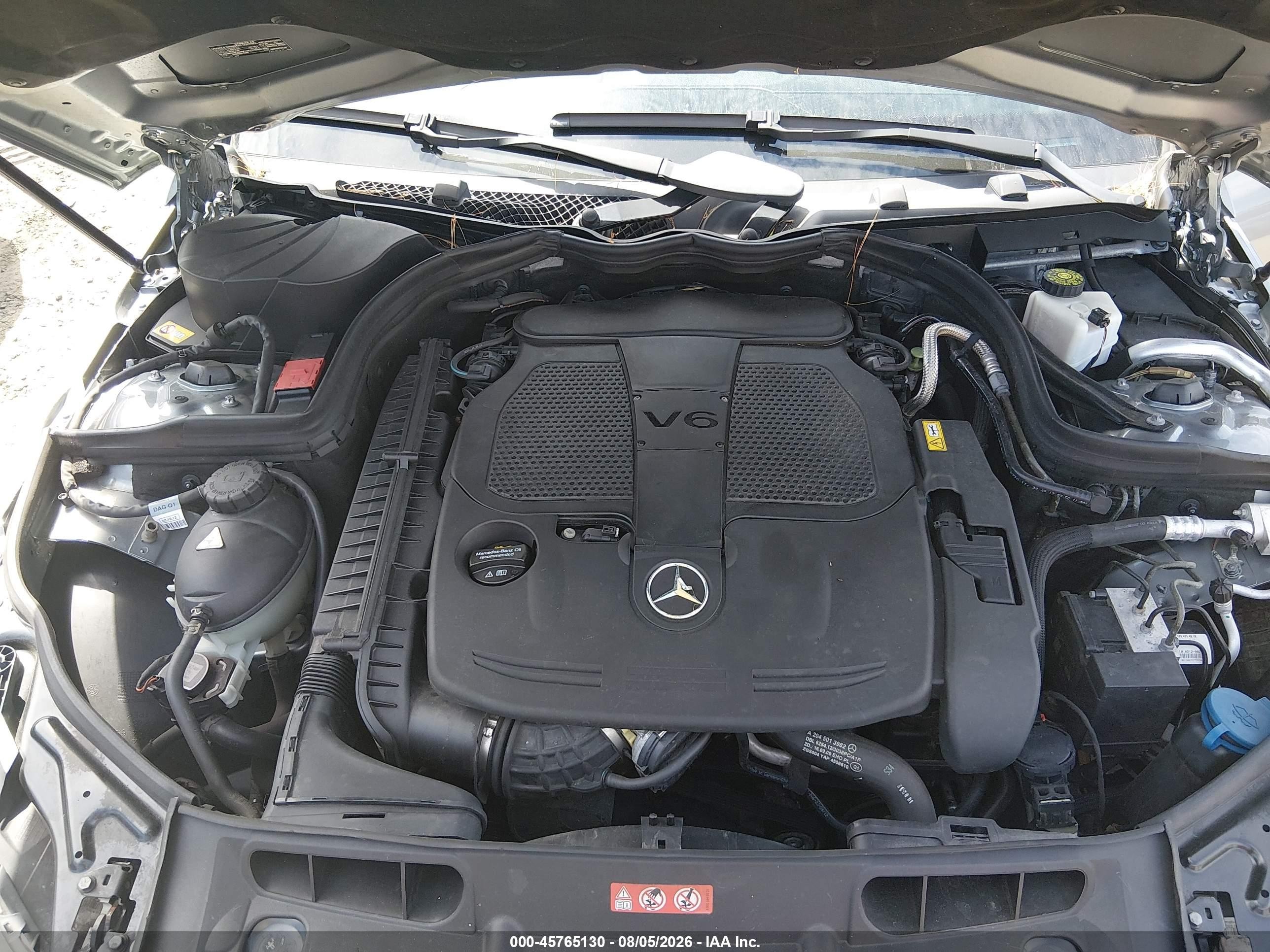 2013 Mercedes-benz C 300 Sport 4matic Gray vin: WDDGF8AB3DR272965