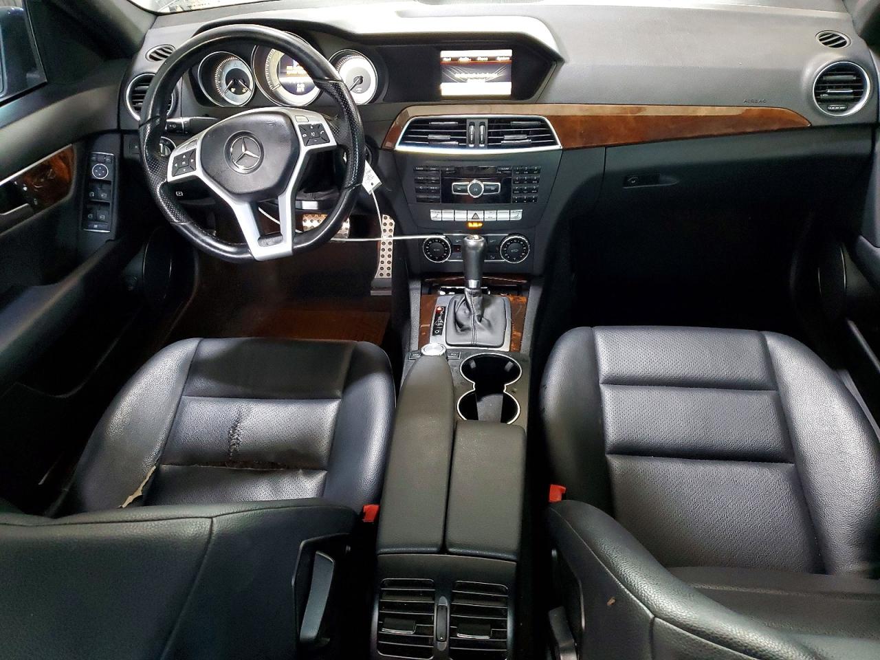 2013 Mercedes-benz C 300 4matic Charcoal vin: WDDGF8AB3DR279561