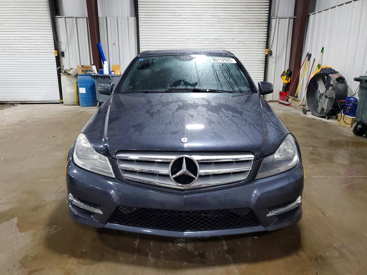 2013 Mercedes-benz C 300 4matic Charcoal vin: WDDGF8AB3DR279561