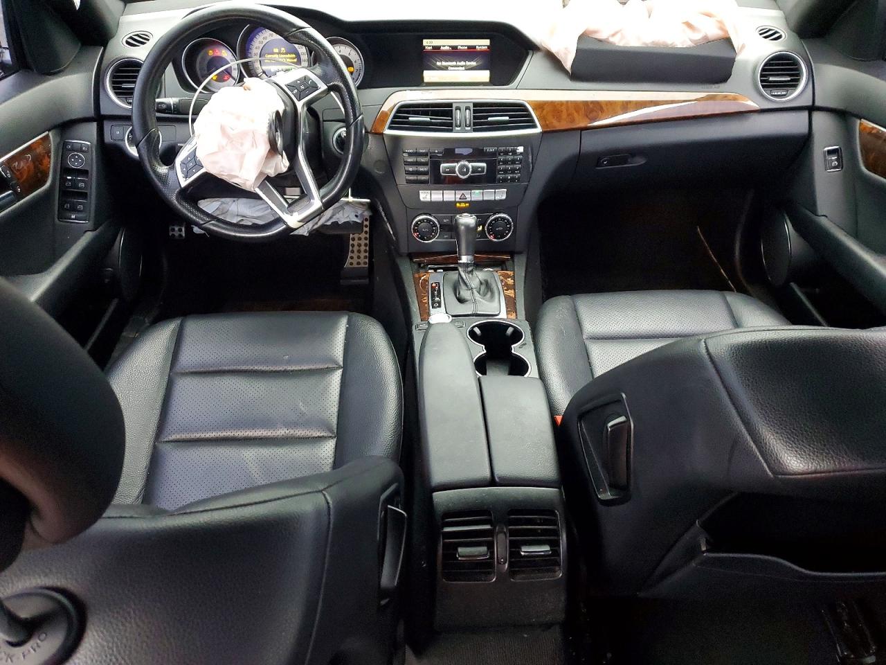 2013 Mercedes-benz C 300 4matic Charcoal vin: WDDGF8AB3DR279592