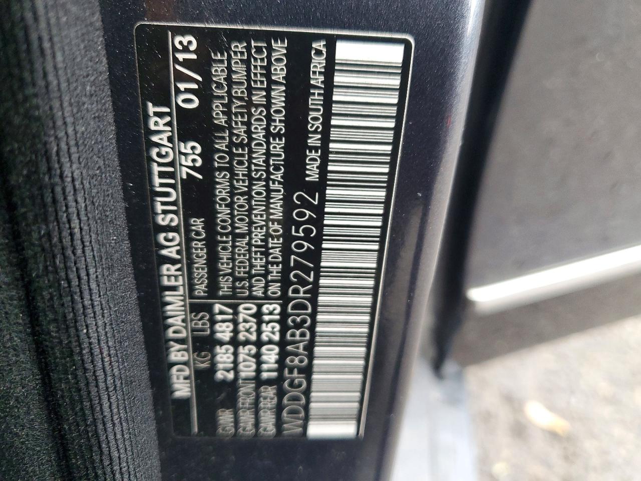 2013 Mercedes-benz C 300 4matic Charcoal vin: WDDGF8AB3DR279592