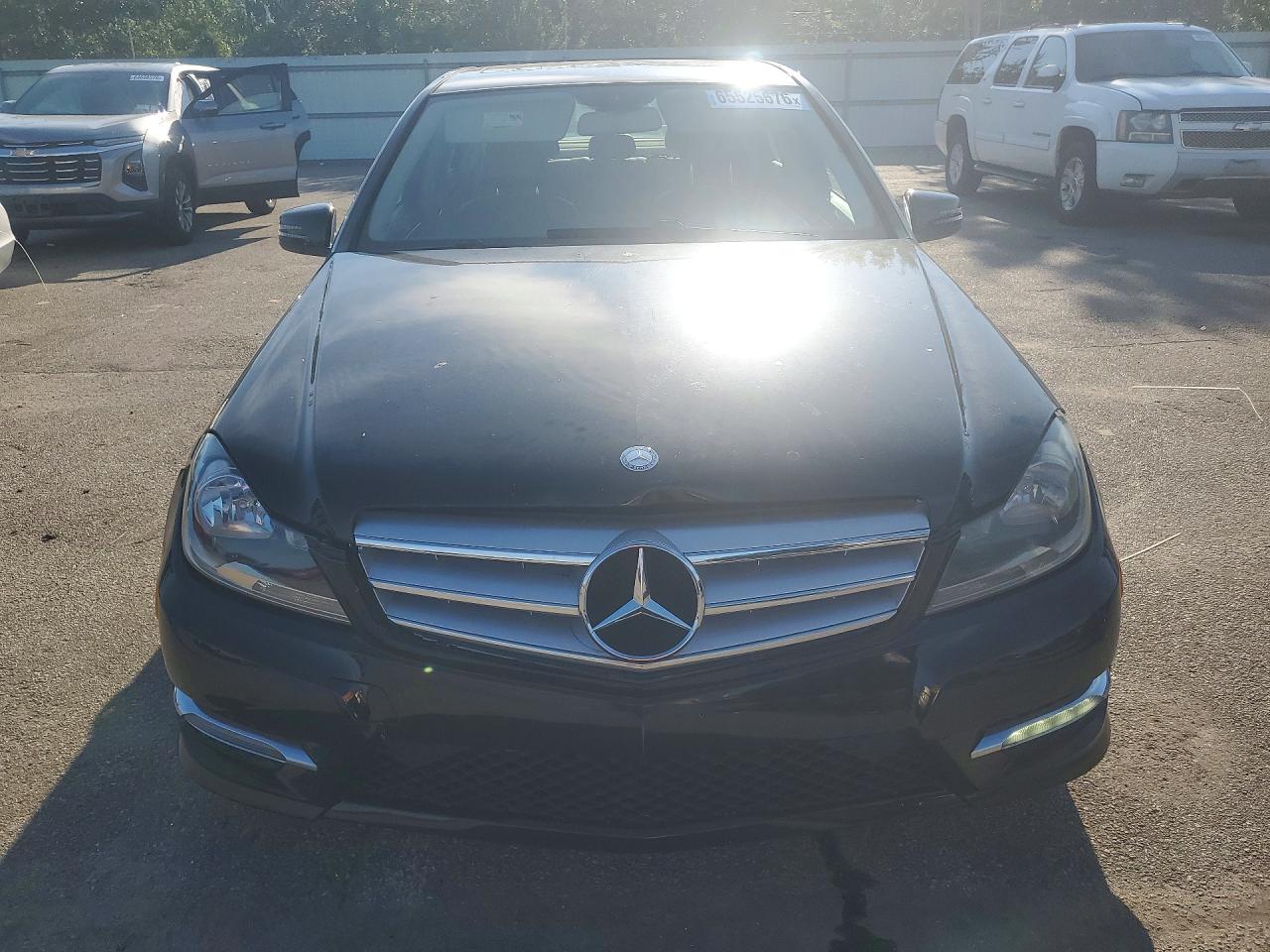 2013 Mercedes-benz C 300 4matic Черный vin: WDDGF8AB3DR286705