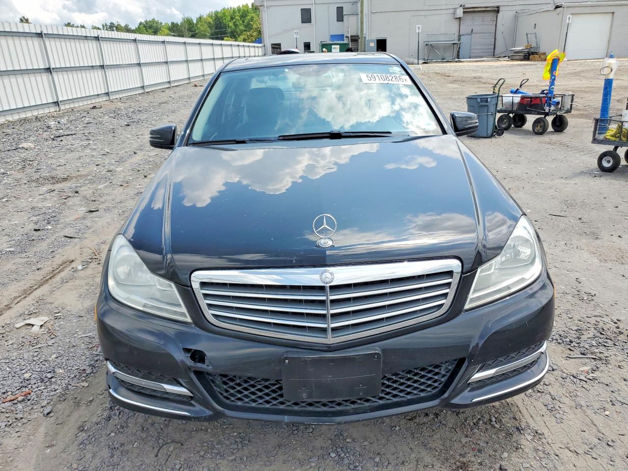 2013 Mercedes-benz C 300 4matic Черный vin: WDDGF8AB3DR291239
