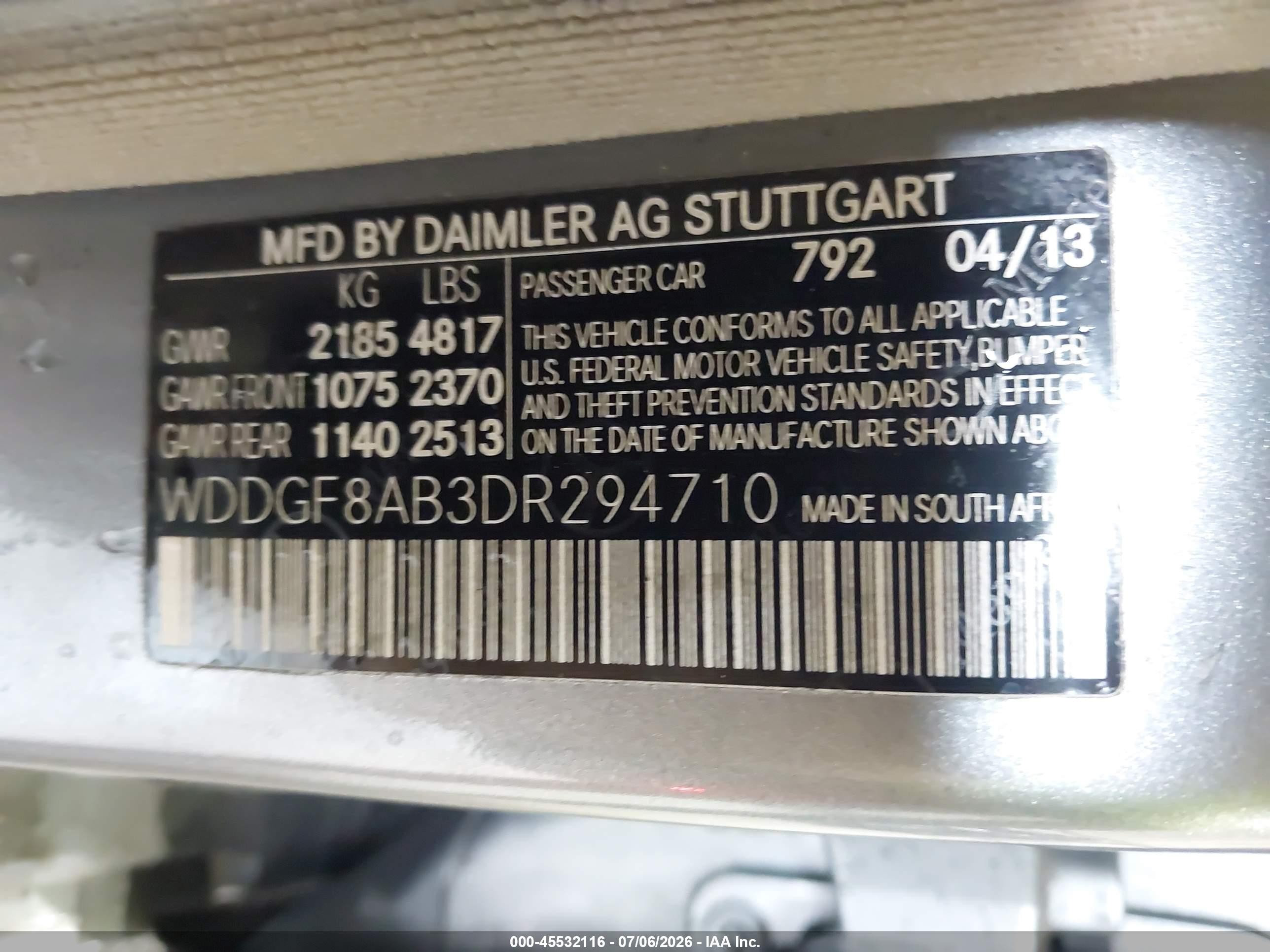 2013 Mercedes-benz C 300 Sport 4matic Gray vin: WDDGF8AB3DR294710