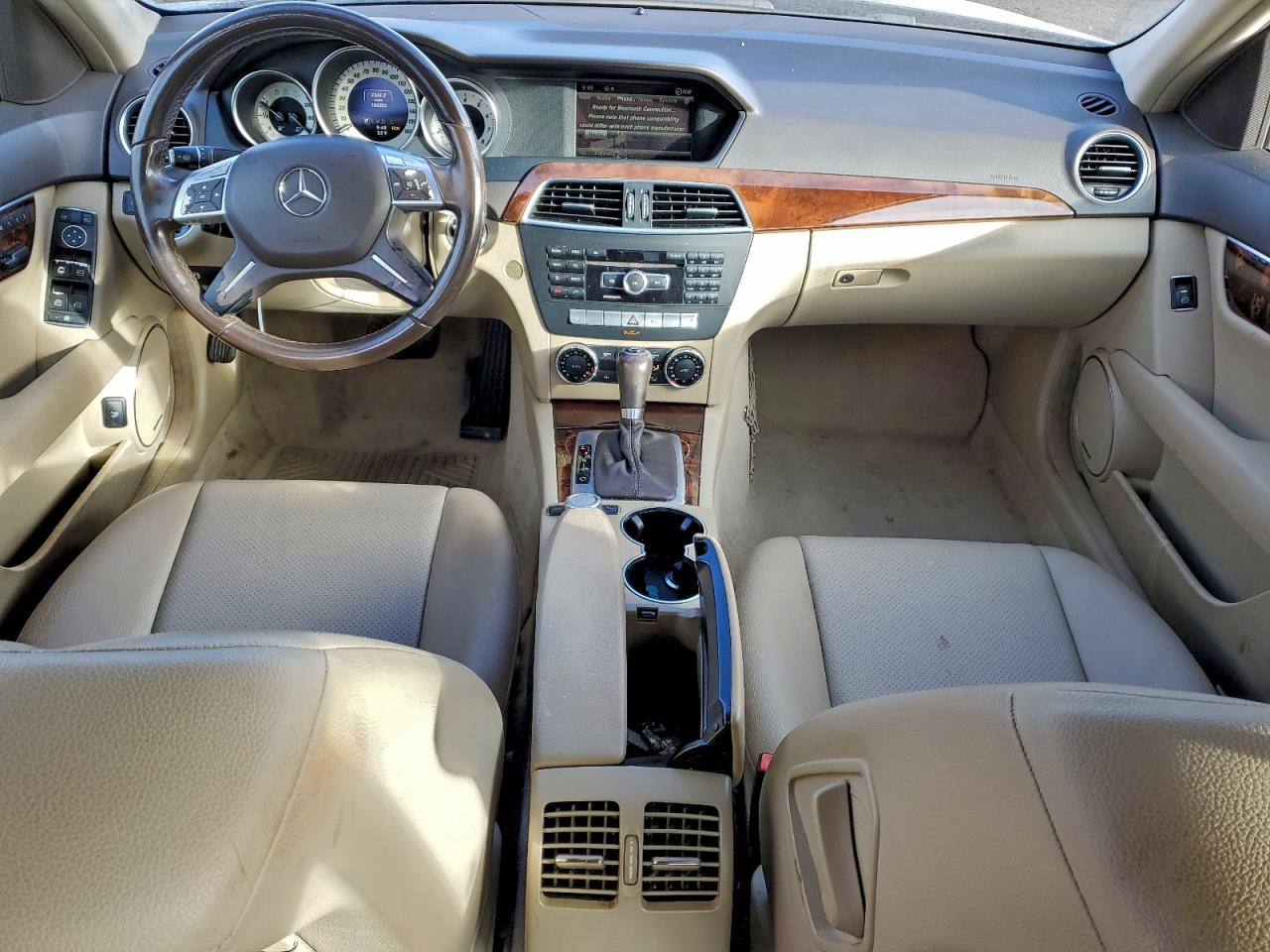 2014 Mercedes-benz C 300 4matic Gray vin: WDDGF8AB3EG165590