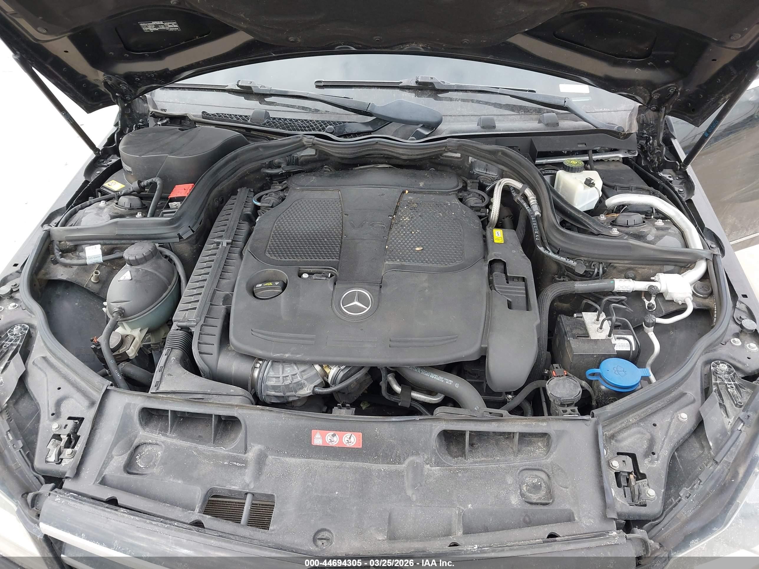 2014 Mercedes-benz C 300 Sport 4matic Black vin: WDDGF8AB3ER303259