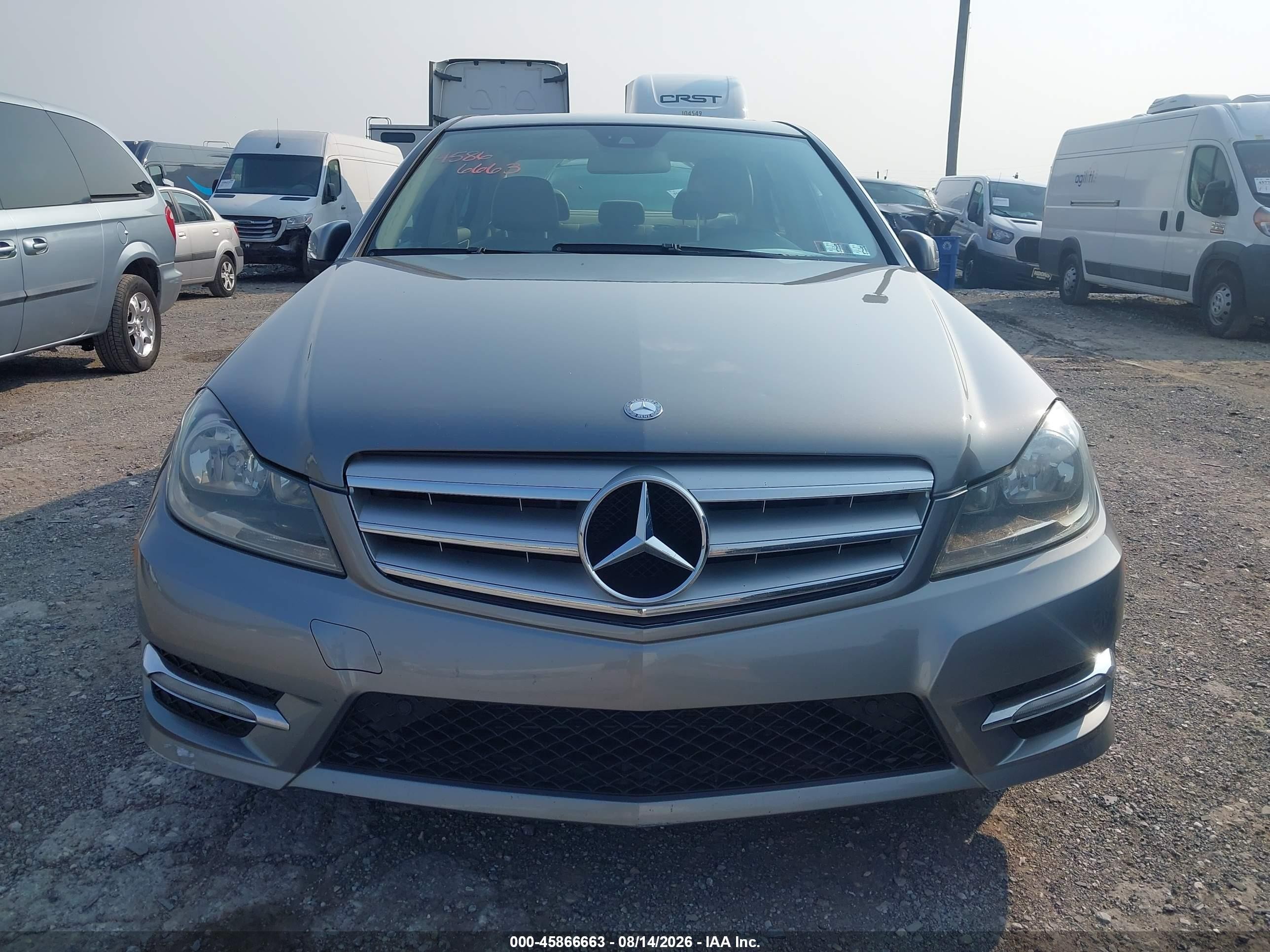 2013 Mercedes-benz C 300 Sport 4matic Silver vin: WDDGF8AB4DA786161