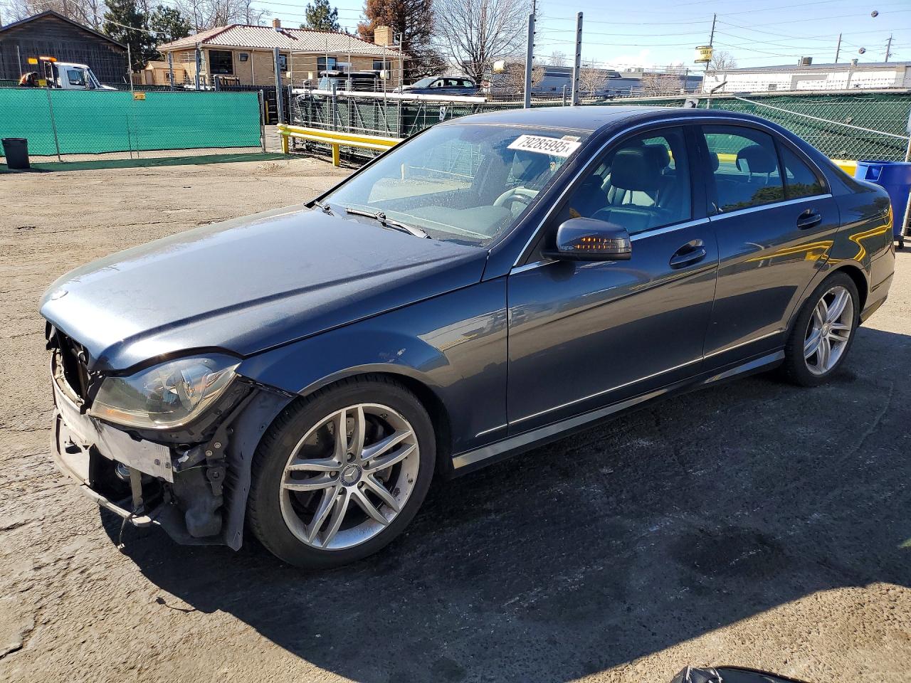2013 Mercedes Benz 300 Gray vin: WDDGF8AB4DA789030