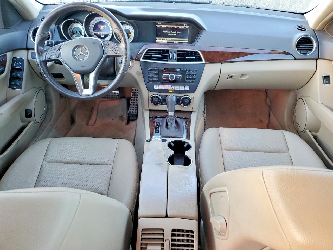 2013 Mercedes-benz C 300 4matic Charcoal vin: WDDGF8AB4DG141040