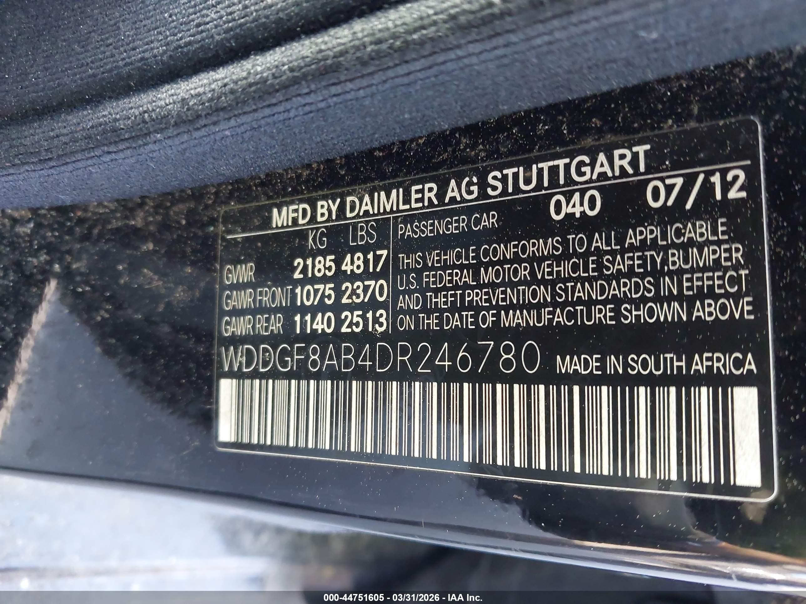 2013 Mercedes-benz C 300 Sport 4matic Black vin: WDDGF8AB4DR246780