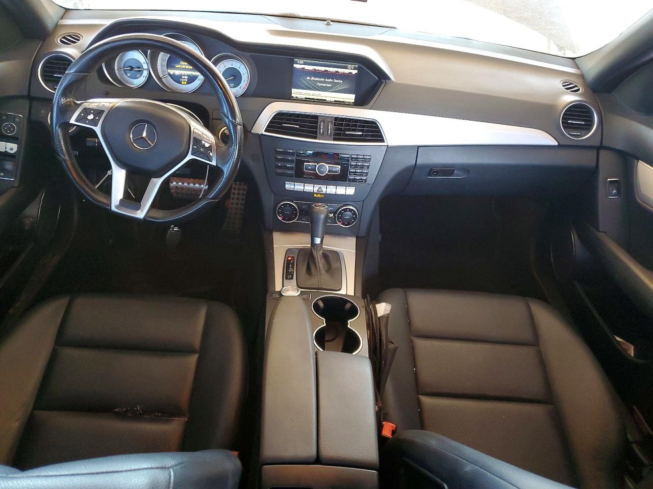 2013 Mercedes-benz C 300 4matic Black vin: WDDGF8AB4DR247959